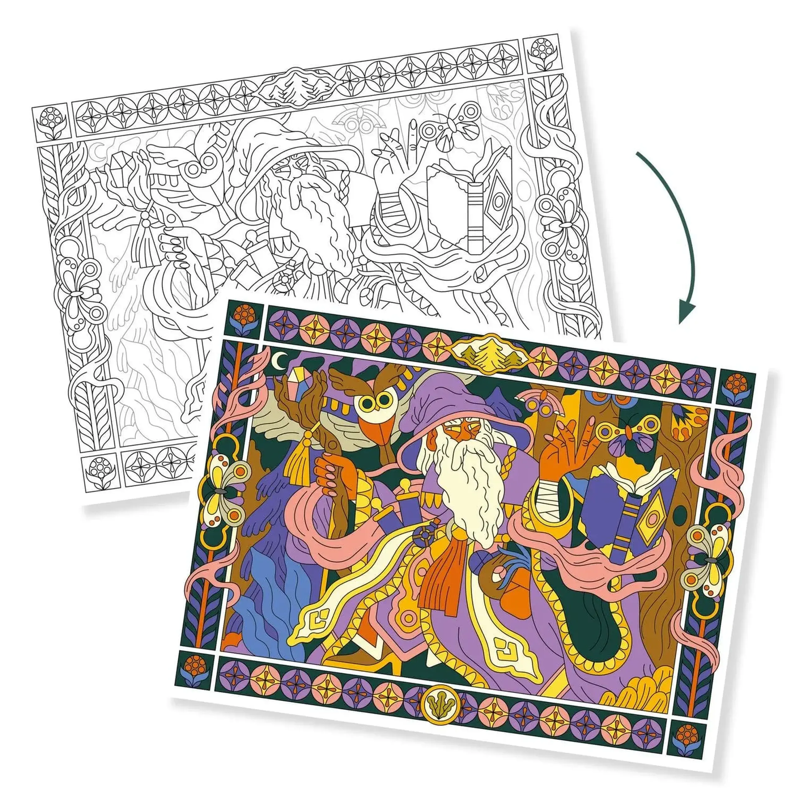 Galerie de colorat „Personaje istorice” — Djeco