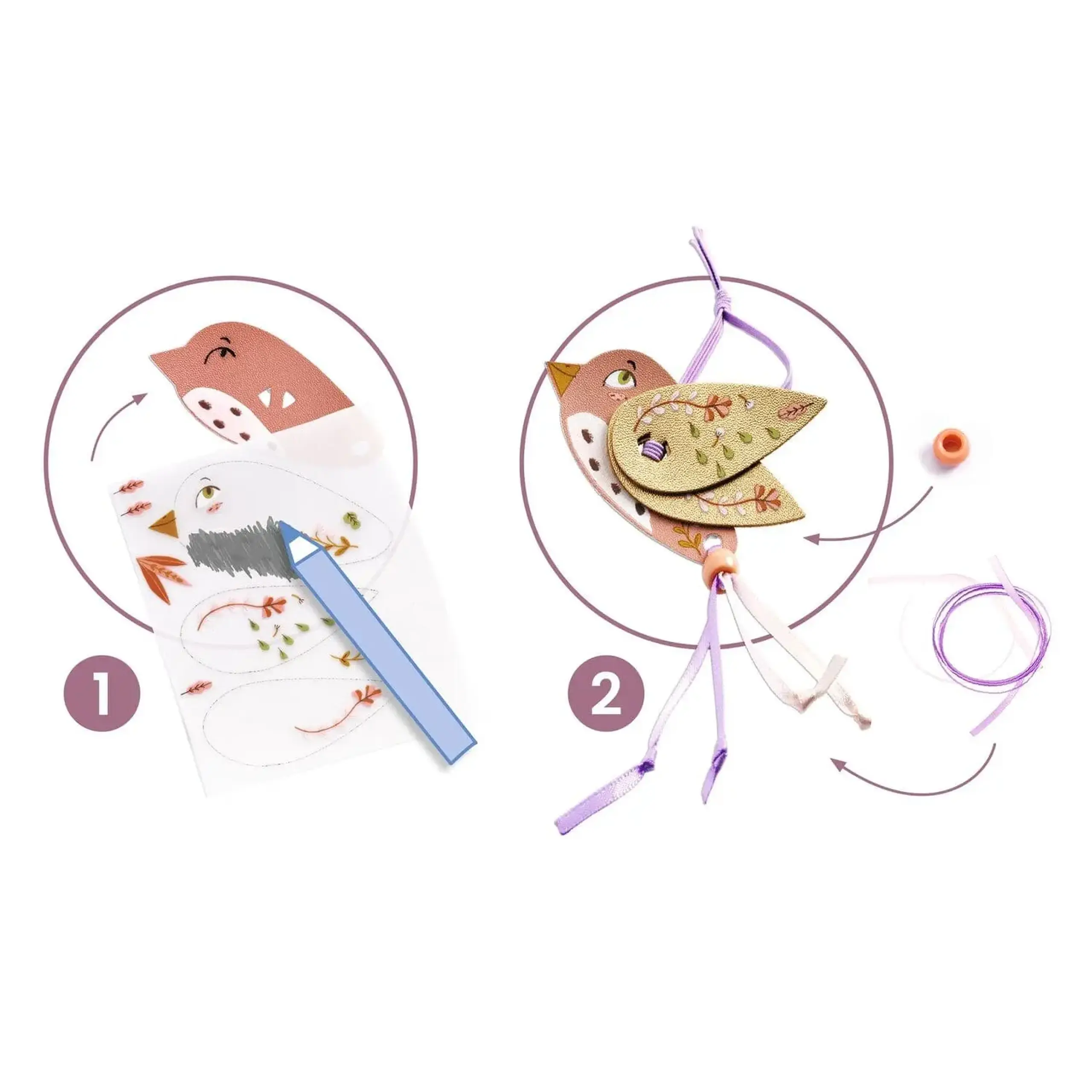 Set DIY de bijuterii Miss Rosefinch — Djeco