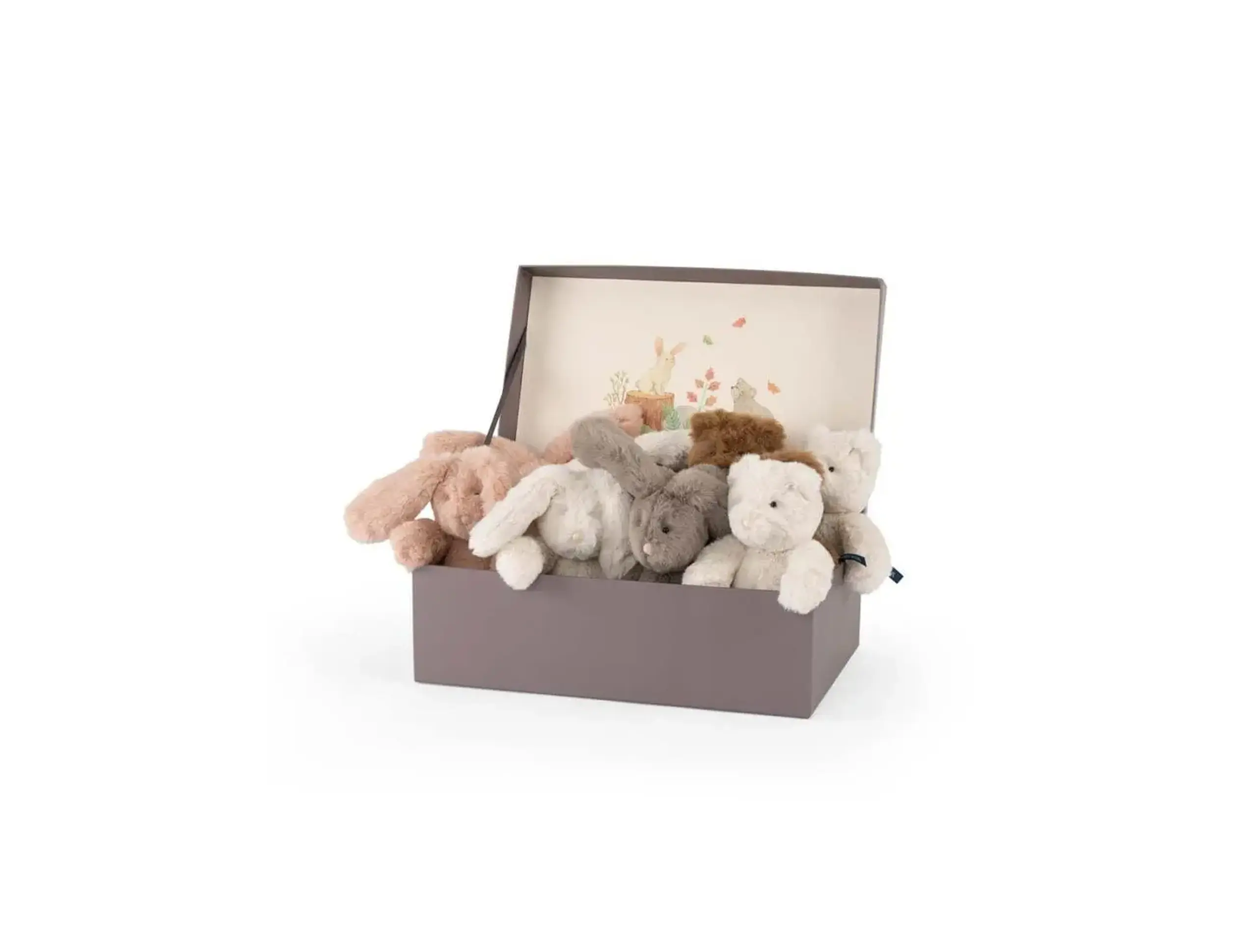 Arthur și Louison, duo de pluș — Moulin Roty - Petit ours marron