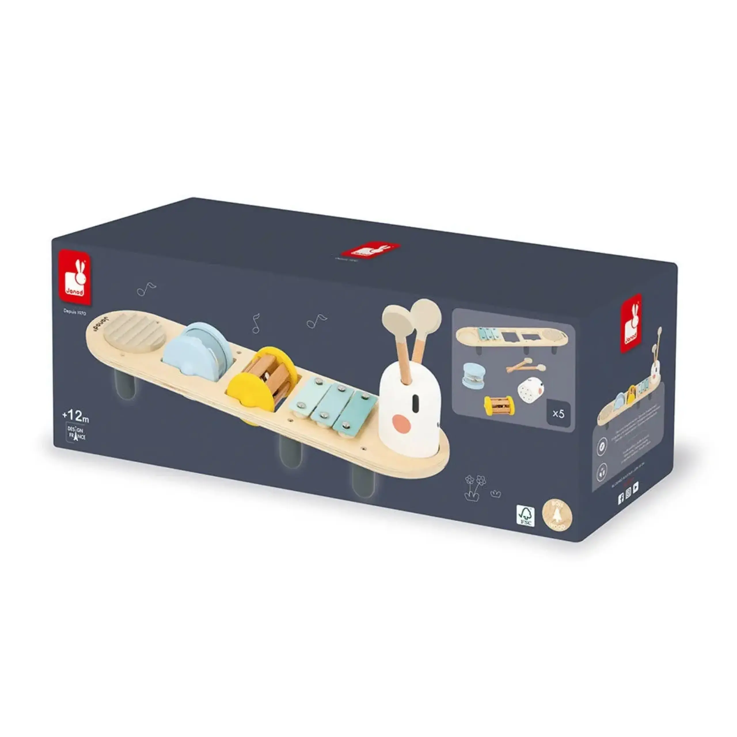 Centru de activități sonore Omida Sweet Cocoon — Janod