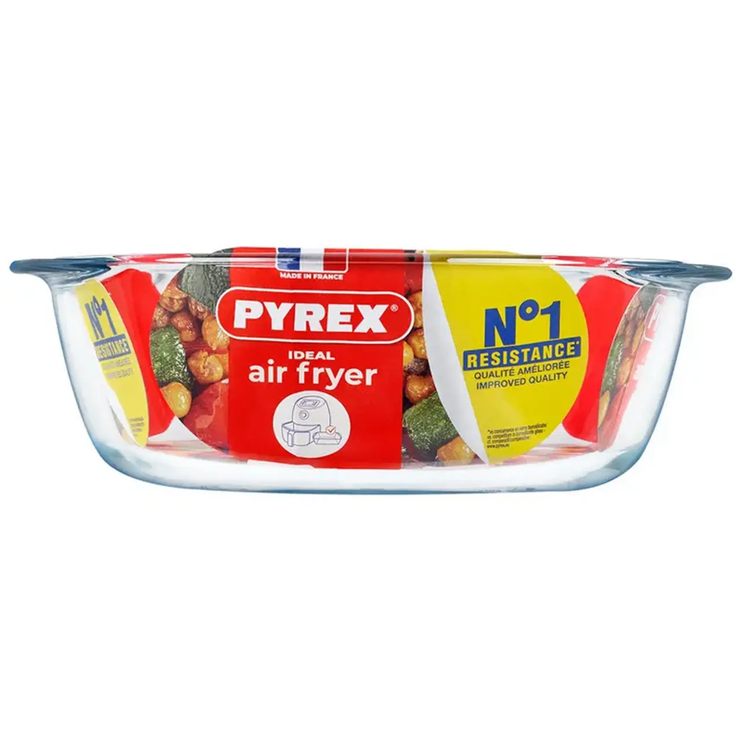 Tava de copt Pyrex 208B100, Transparent