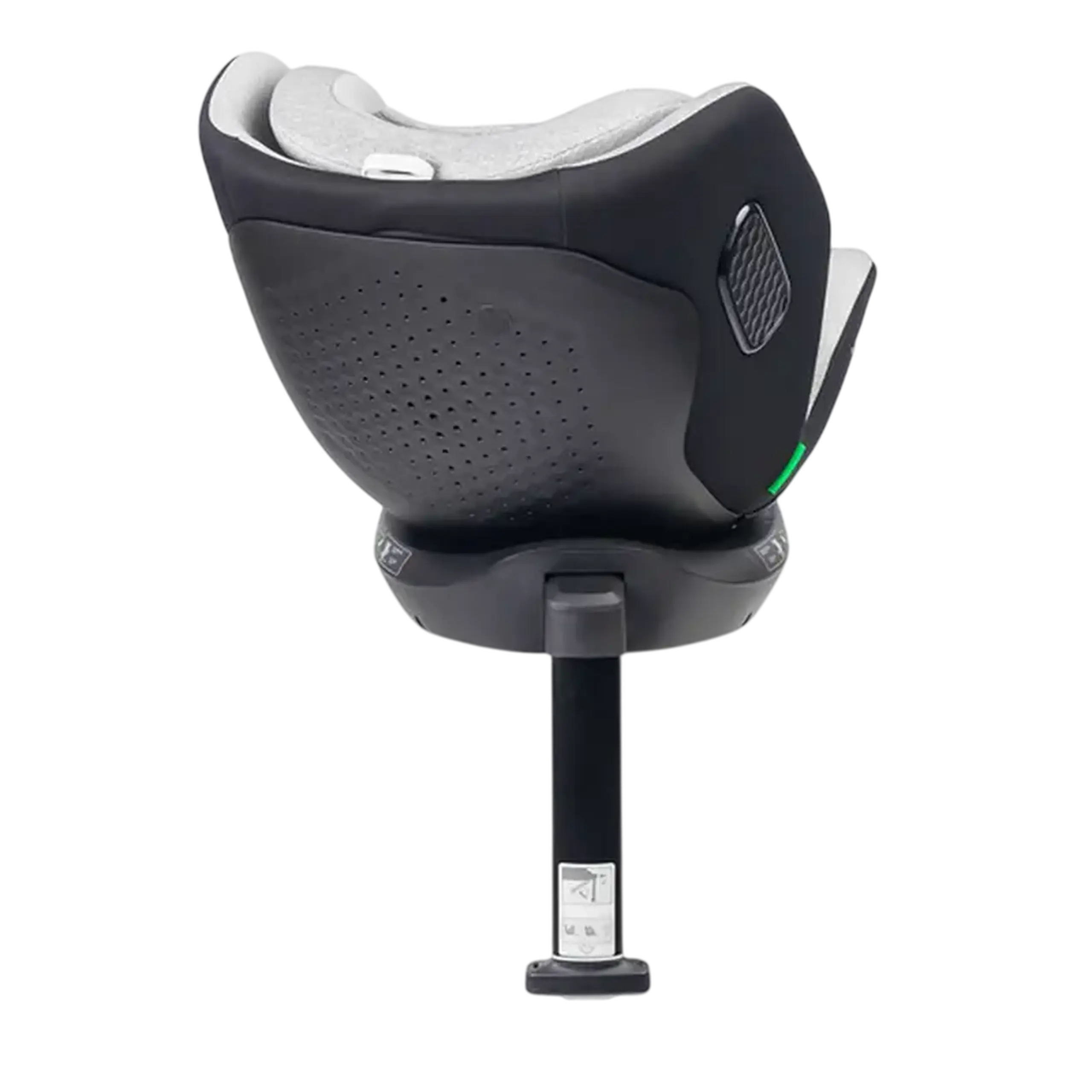 Scaun auto Caretero Lumi i-Size, Grupa 0+/1/2/3 (0-36 kg), Gri deschis
