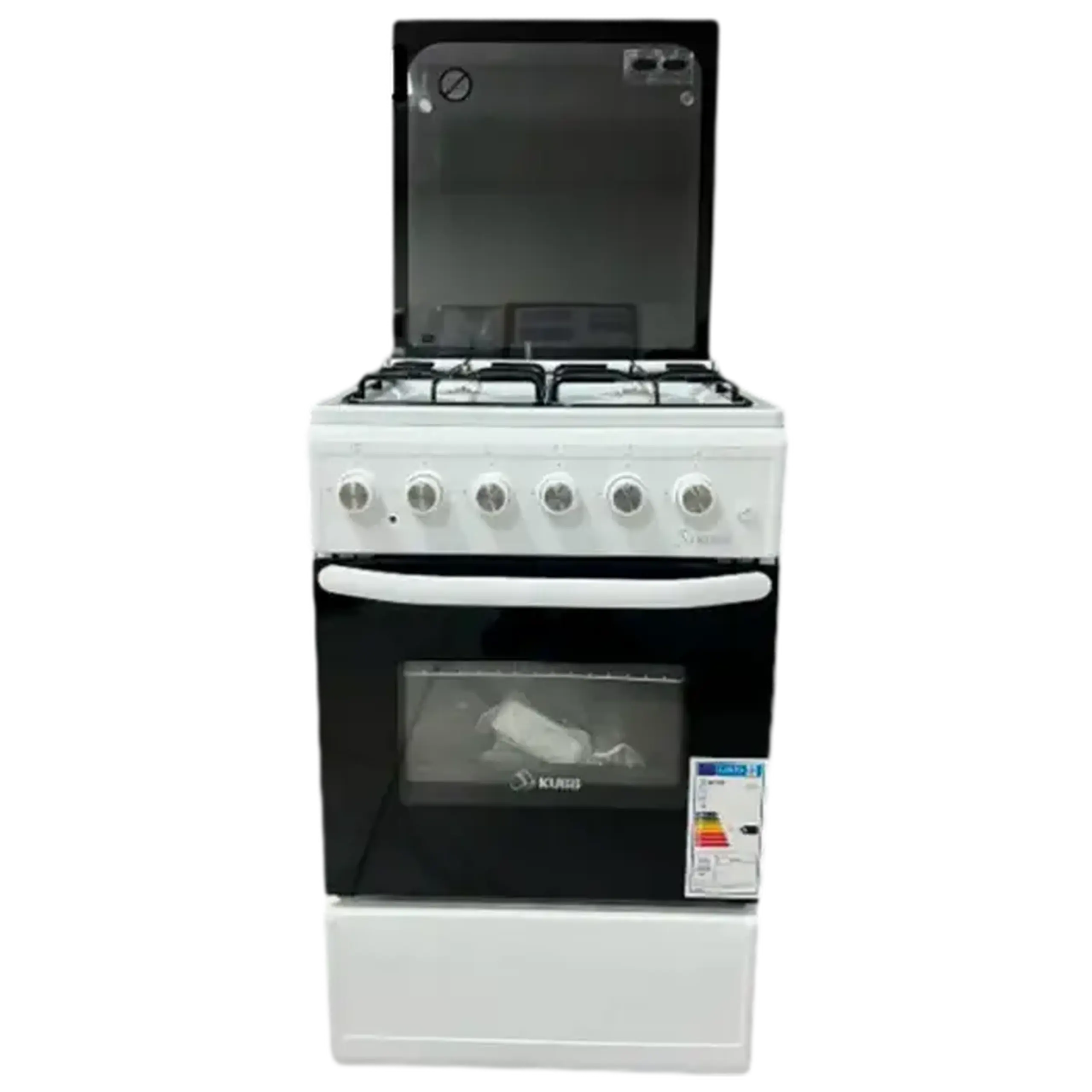 Aragaz Mixt KUBB TD1201MGL, Alb