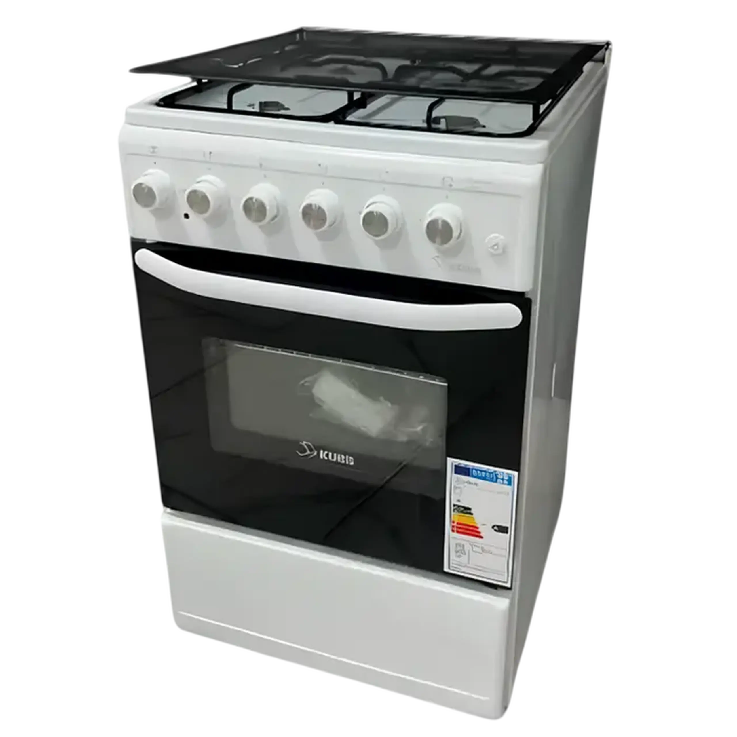 Aragaz Mixt KUBB TD1201MGL, Alb