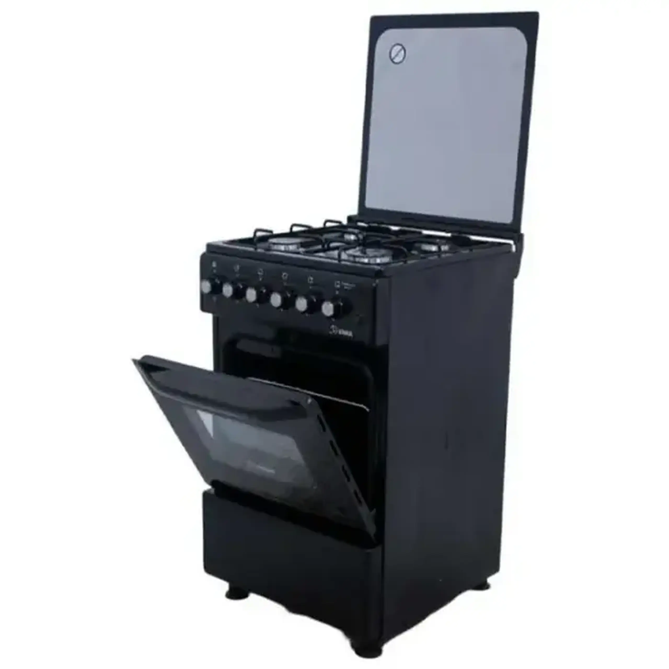 Aragaz Mixt KUBB TD1201MGLK, Negru