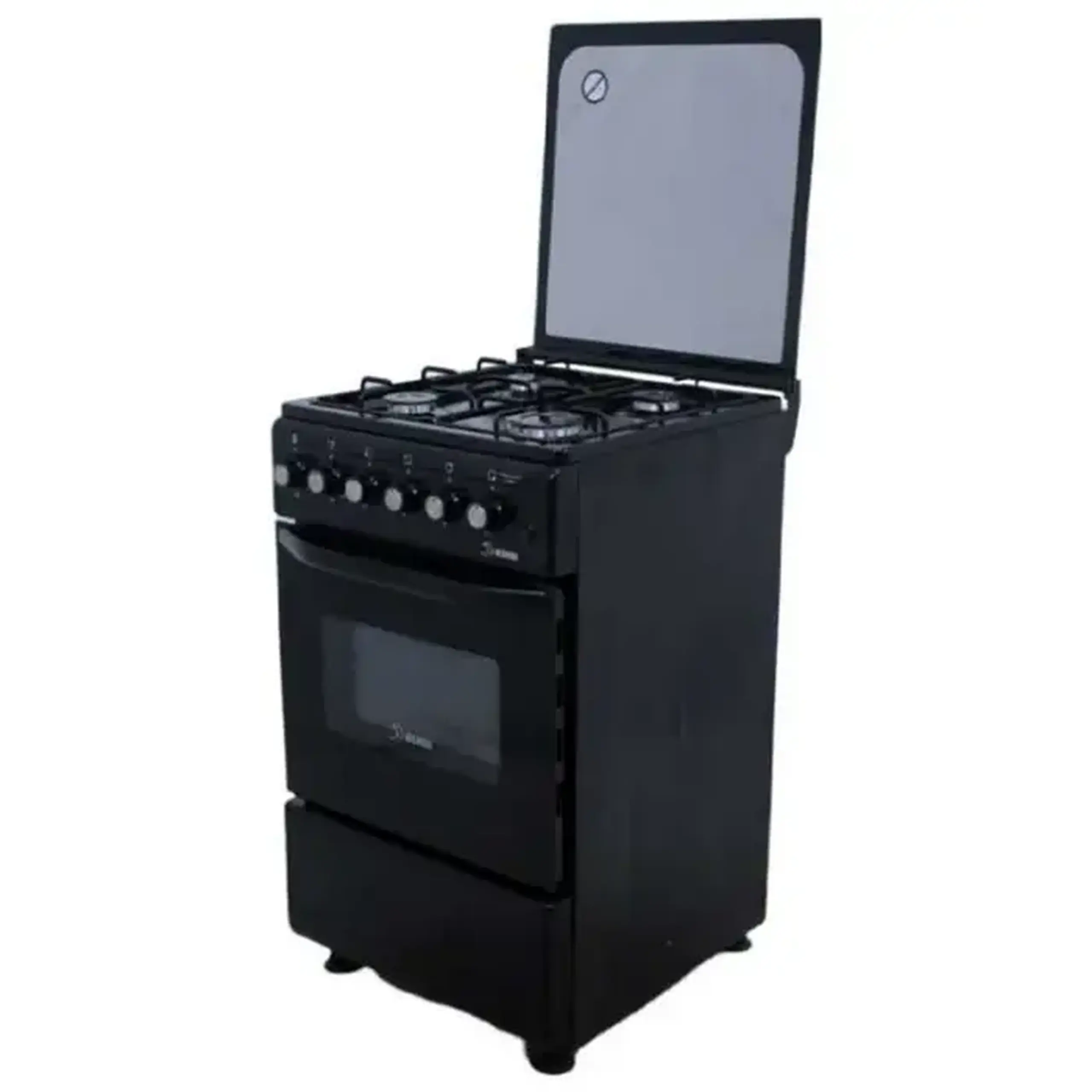 Aragaz Mixt KUBB TD1201MGLK, Negru