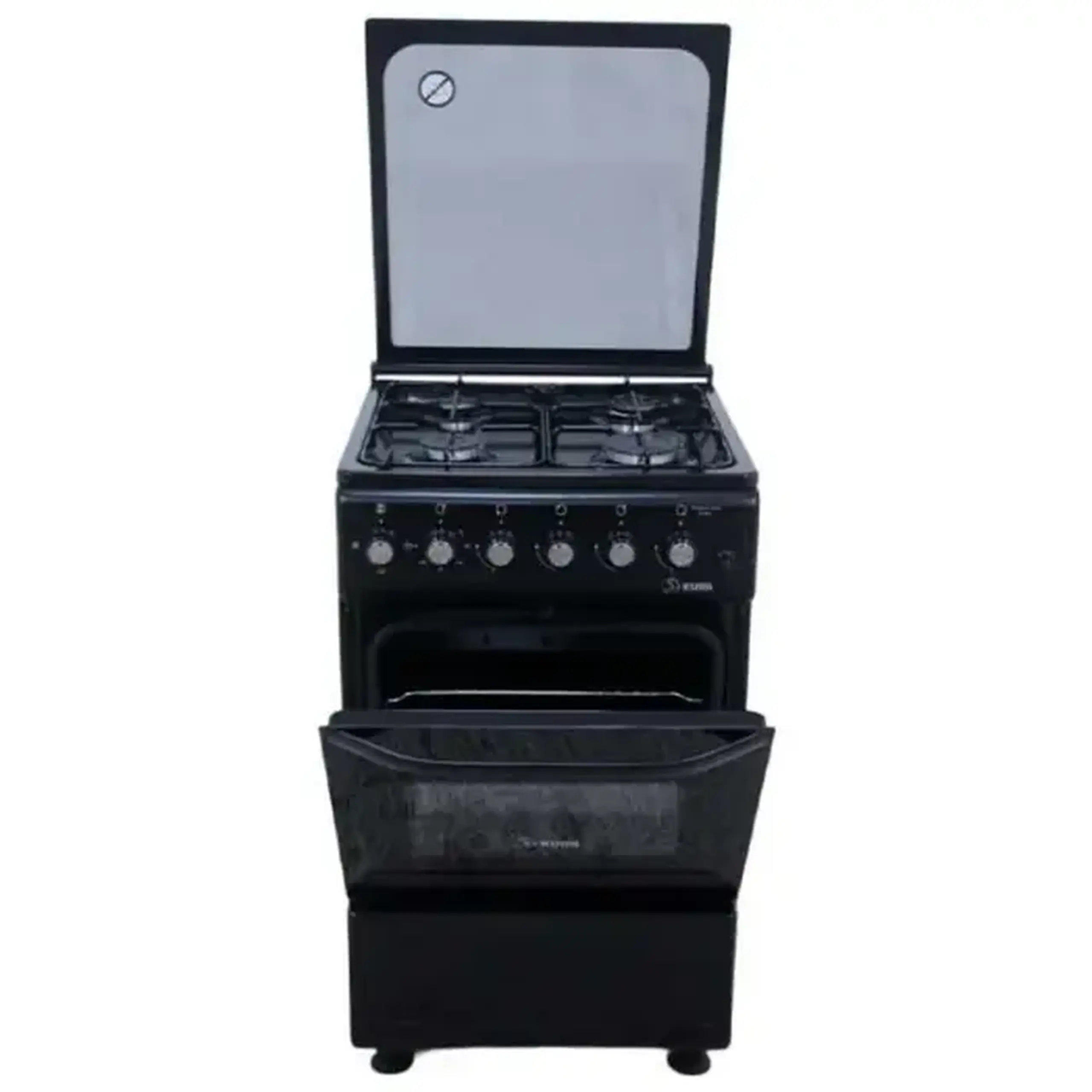 Aragaz Mixt KUBB TD1201MGLK, Negru