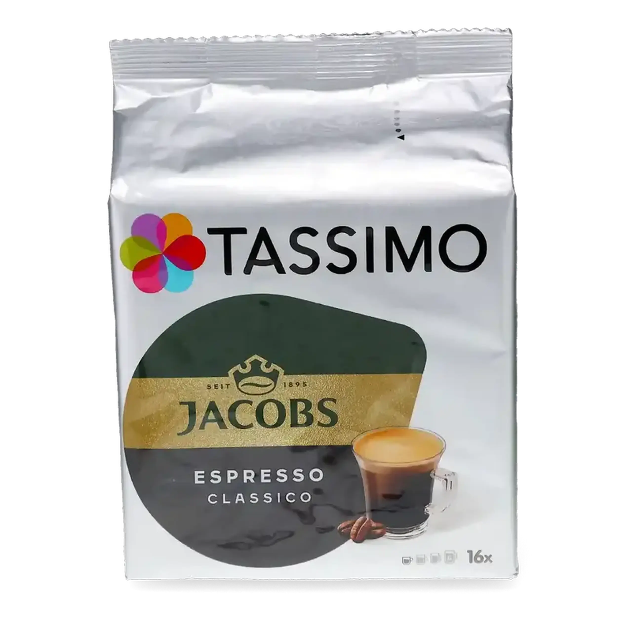 Cafea Jacobs Tassimo Espresso Classico, 16 buc