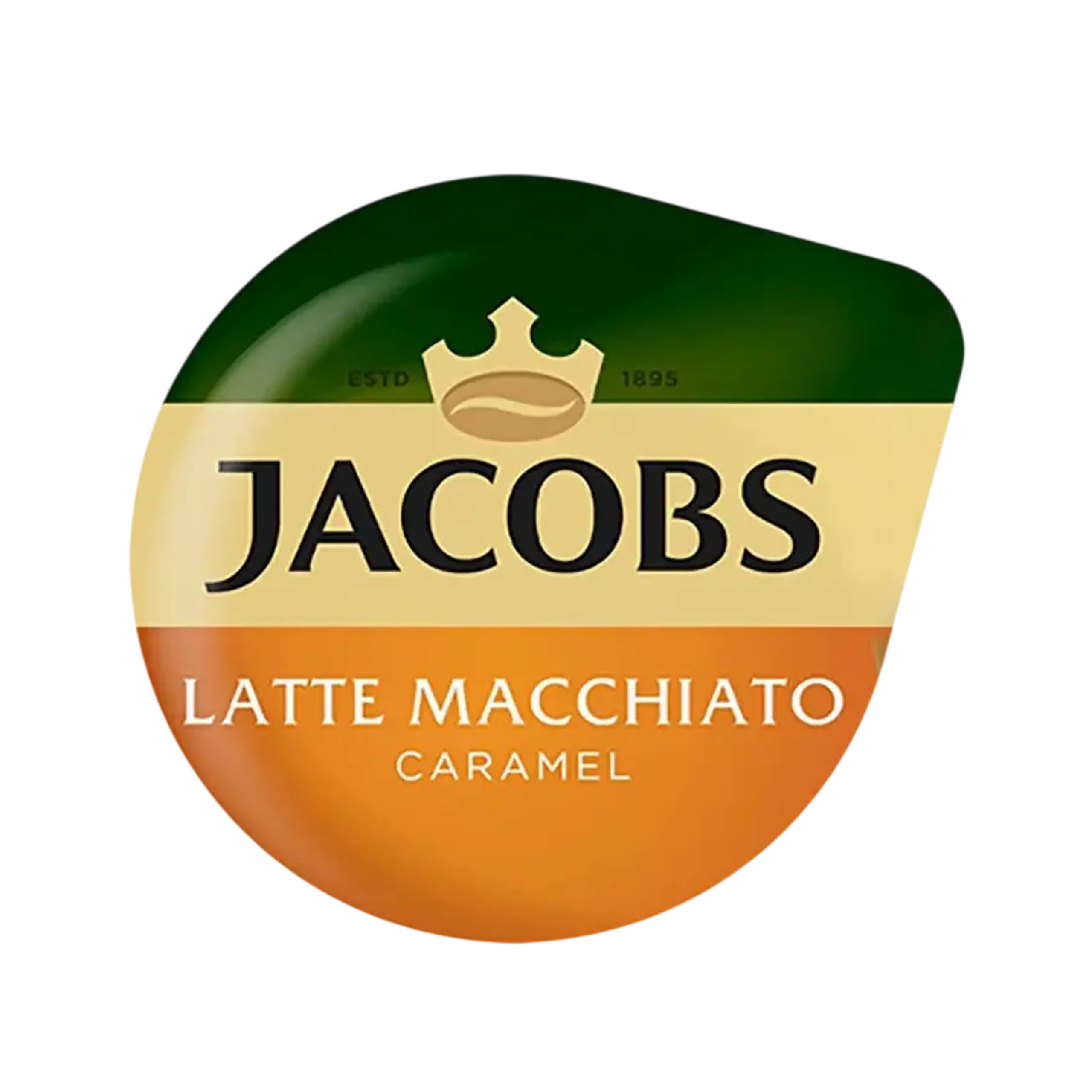 Cafea Jacobs Tassimo Latte Macchiato Caramel, 8 buc