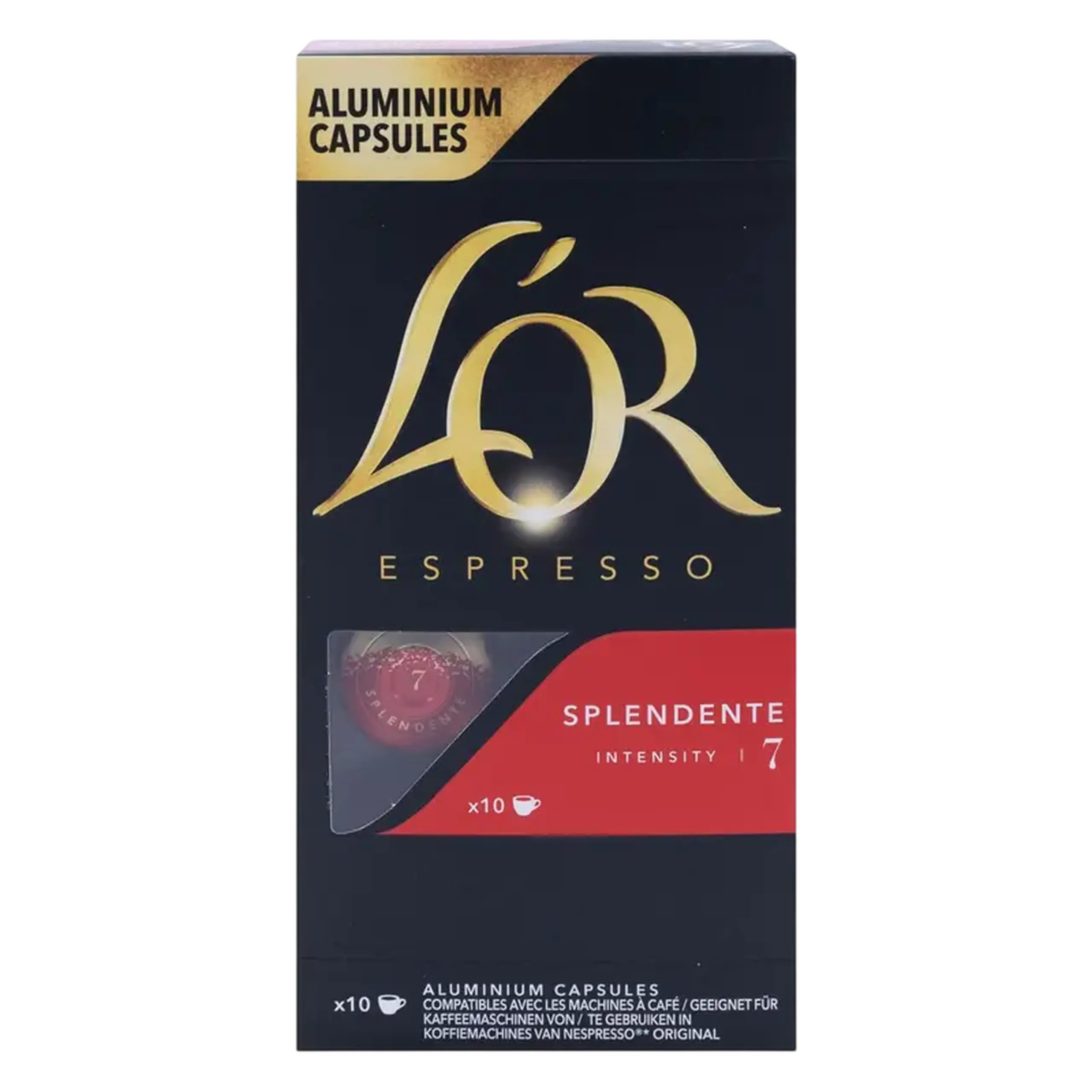 Cafea L'OR Espresso Splendente, 10 buc