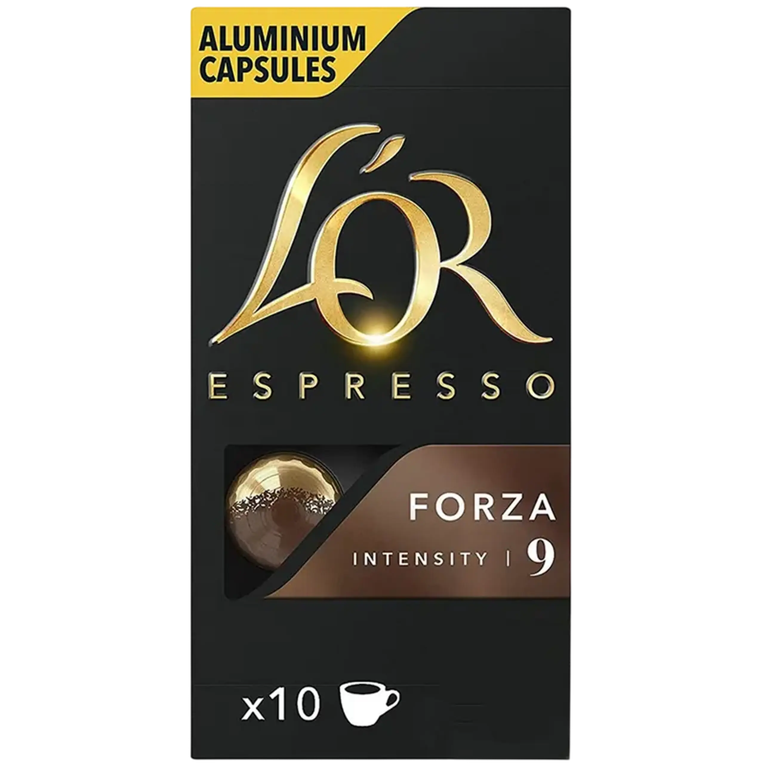 Cafea L'OR Espresso Forza, 10 buc