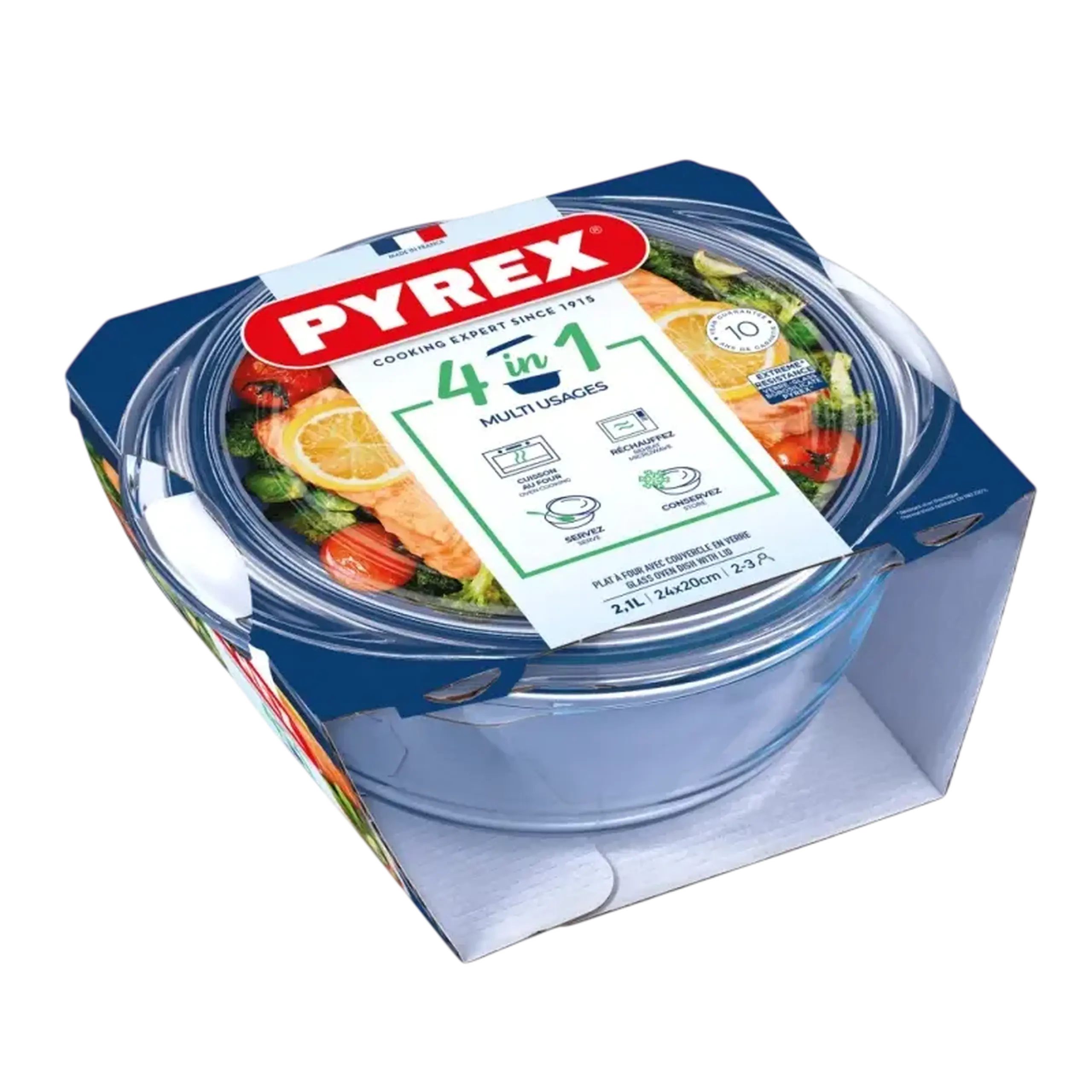 Cratiță Pyrex 204A000, Transparent