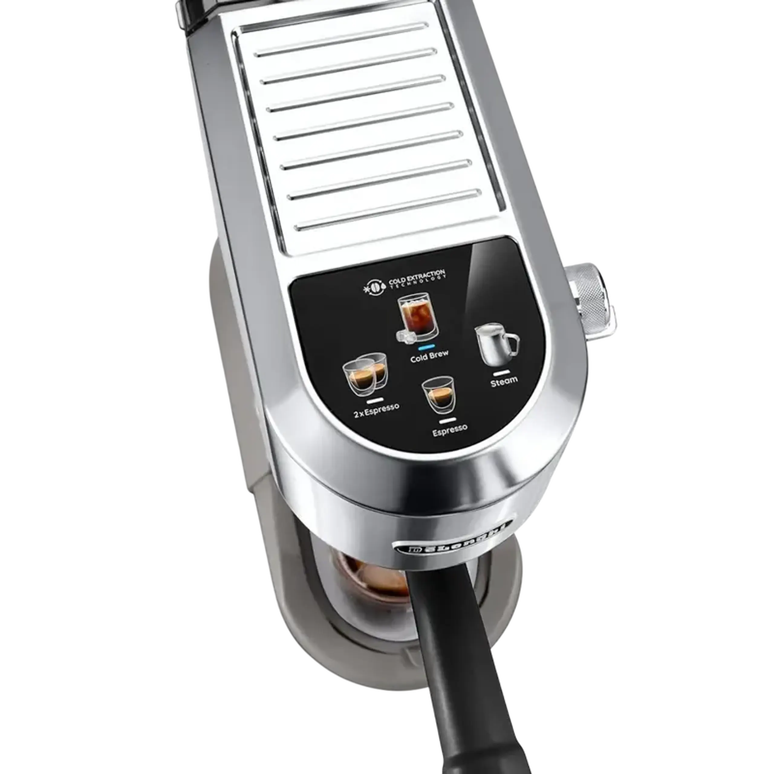 Cafetiera manuala DeLonghi EC 890.M, 1450W, Oțel inoxidabil