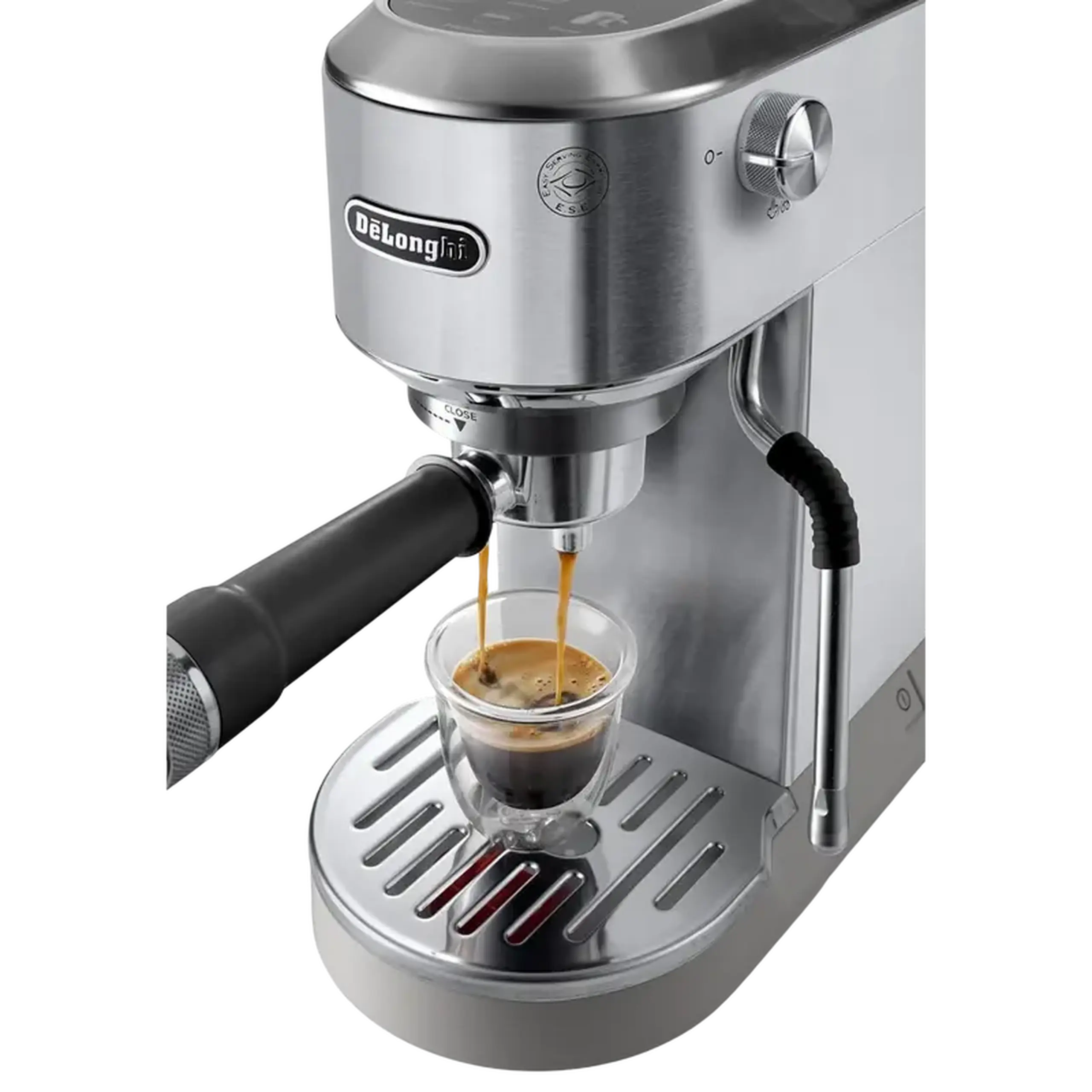 Cafetiera manuala DeLonghi EC 890.M, 1450W, Oțel inoxidabil