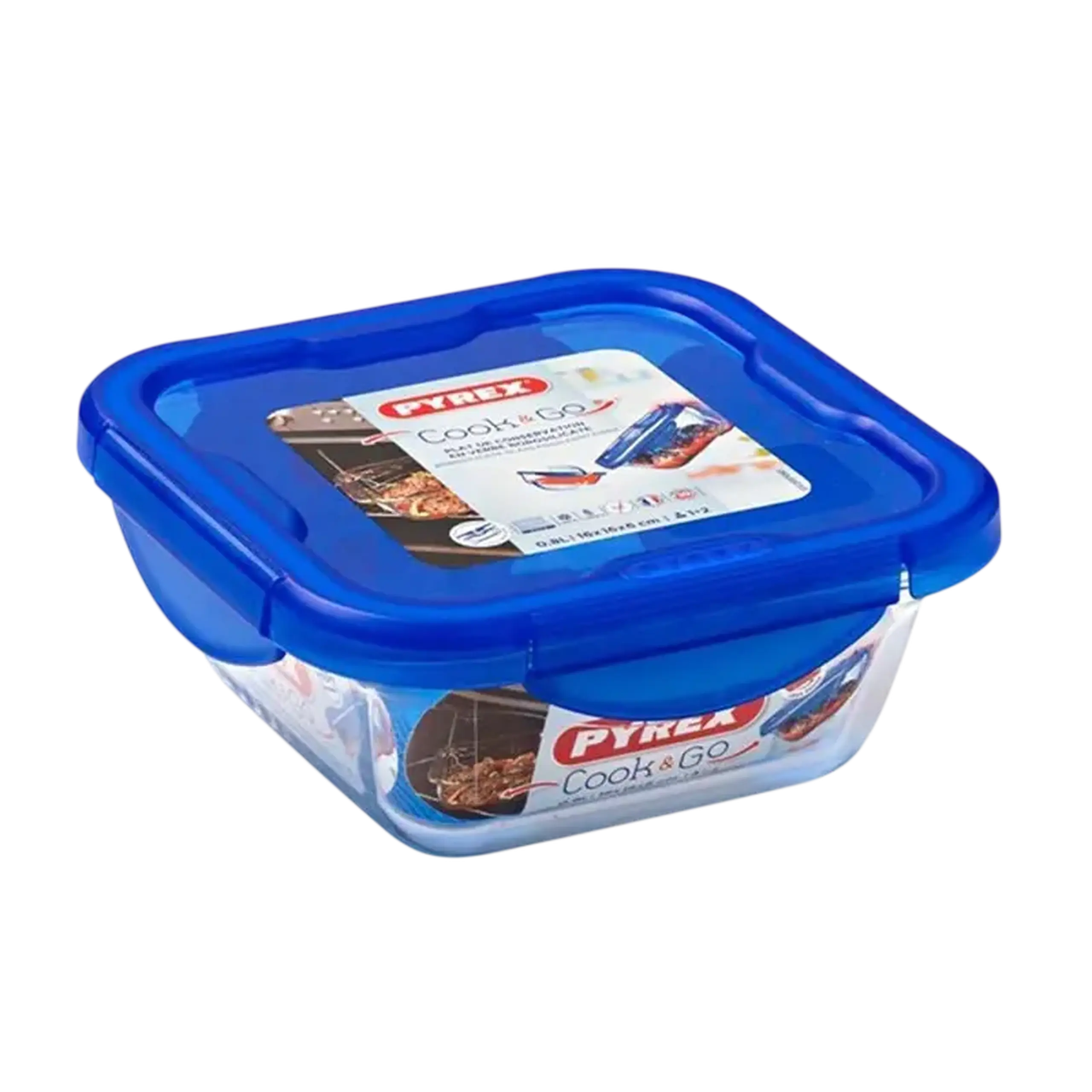 Tava de copt Pyrex 286PG00, Transparent