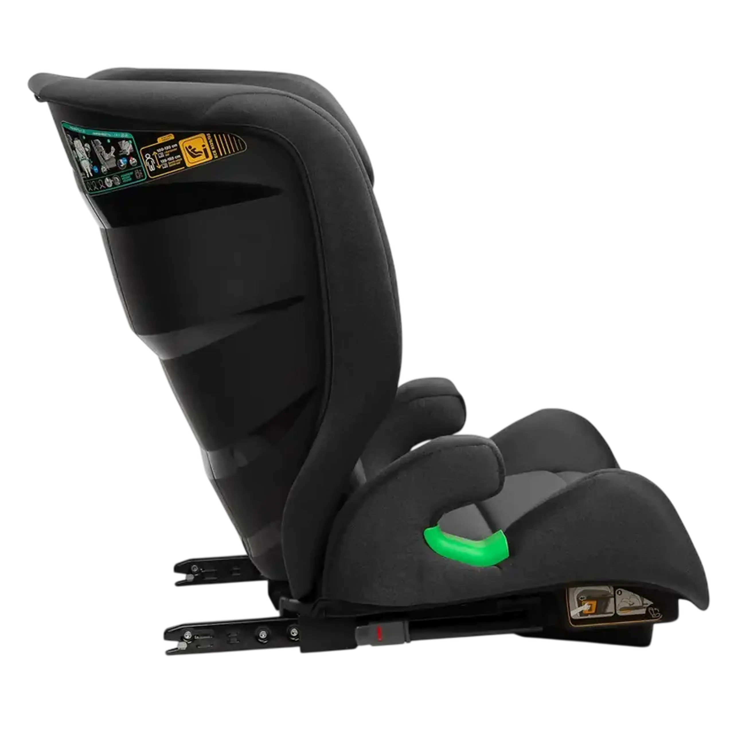 Scaun auto Caretero Nimbus, Grupa 2/3 (15-36 kg), Negru