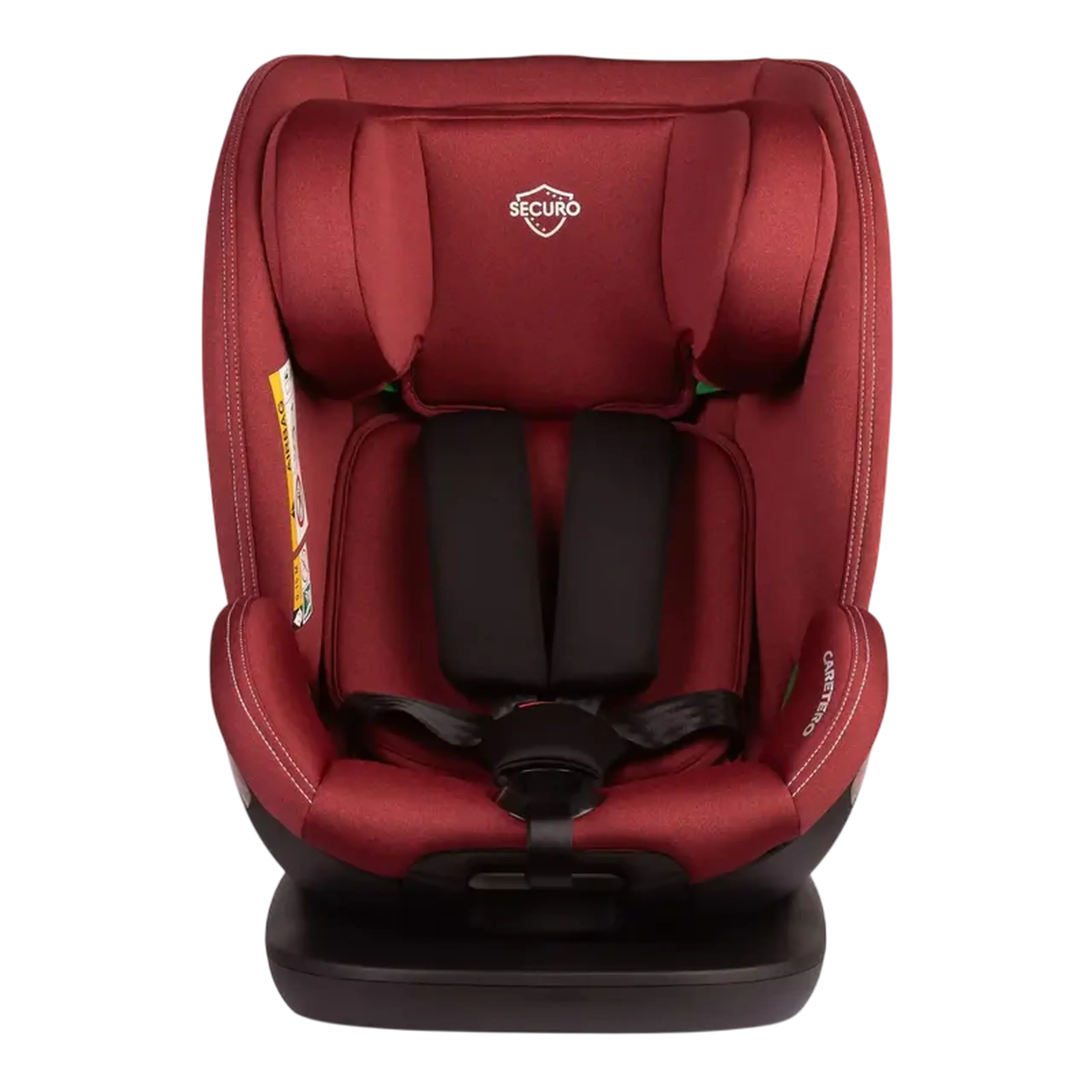 Scaun auto Caretero Securo, Grupa 0+/1/2/3 (0-36 kg), Bordo