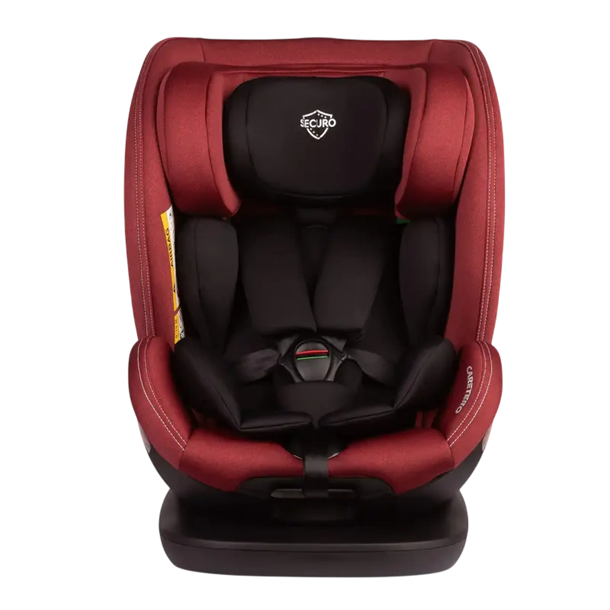 Scaun auto Caretero Securo, Grupa 0+/1/2/3 (0-36 kg), Bordo