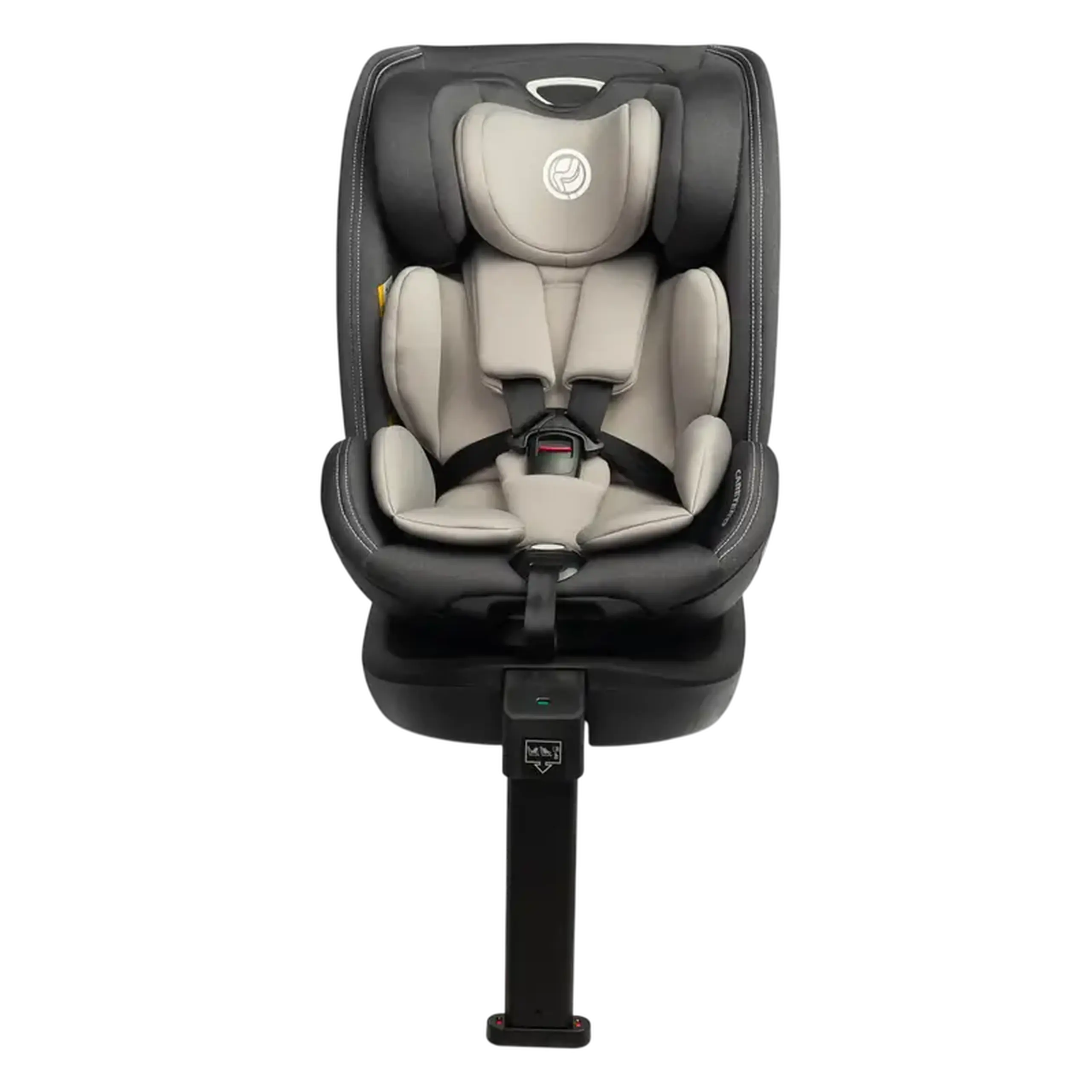 Scaun auto Caretero Fortis i-Size, Grupa 0+/1/2/3 (0-36 kg), Gri