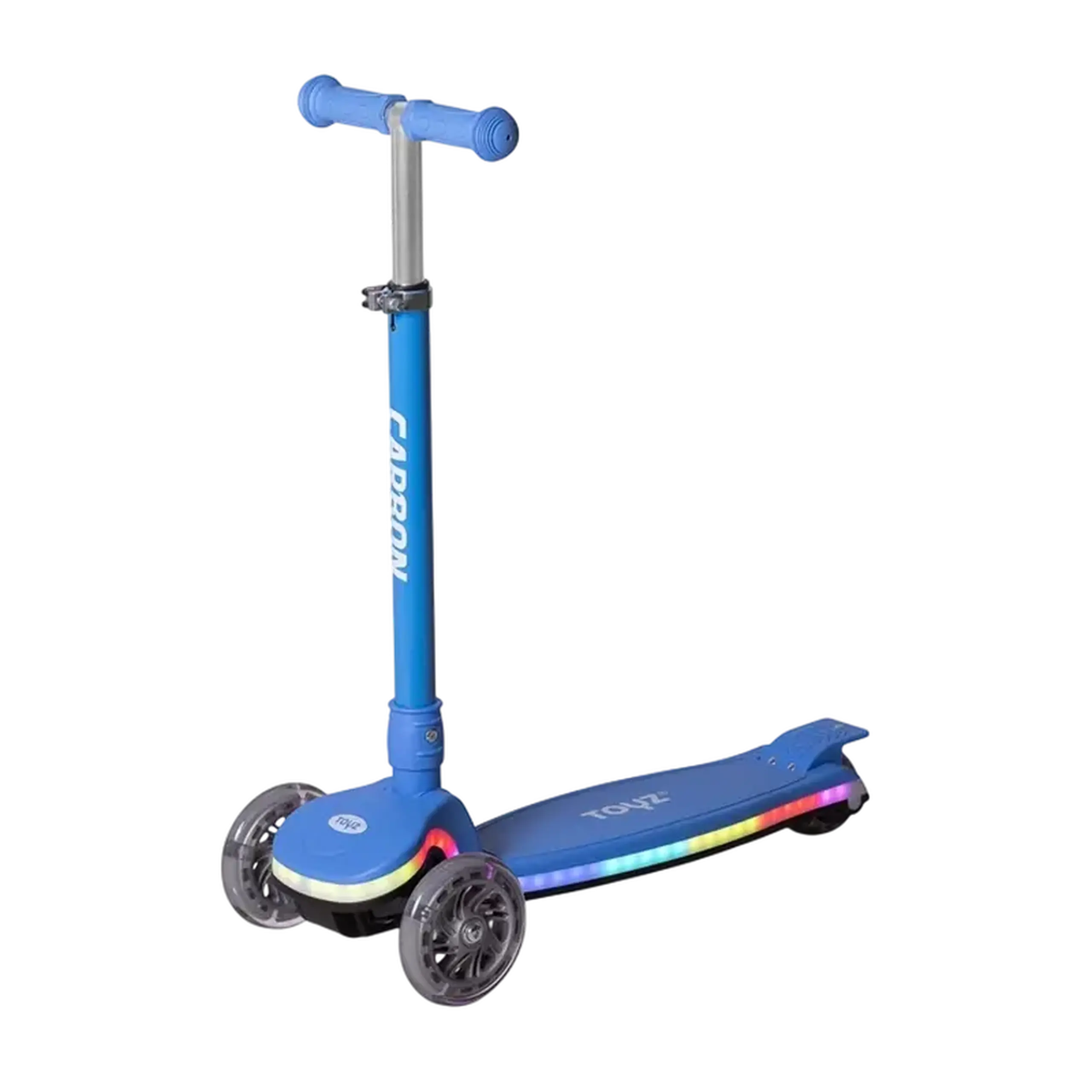 Trotinetă cu 3 roți pentru copii Caretero Carbon, Albastru deschis