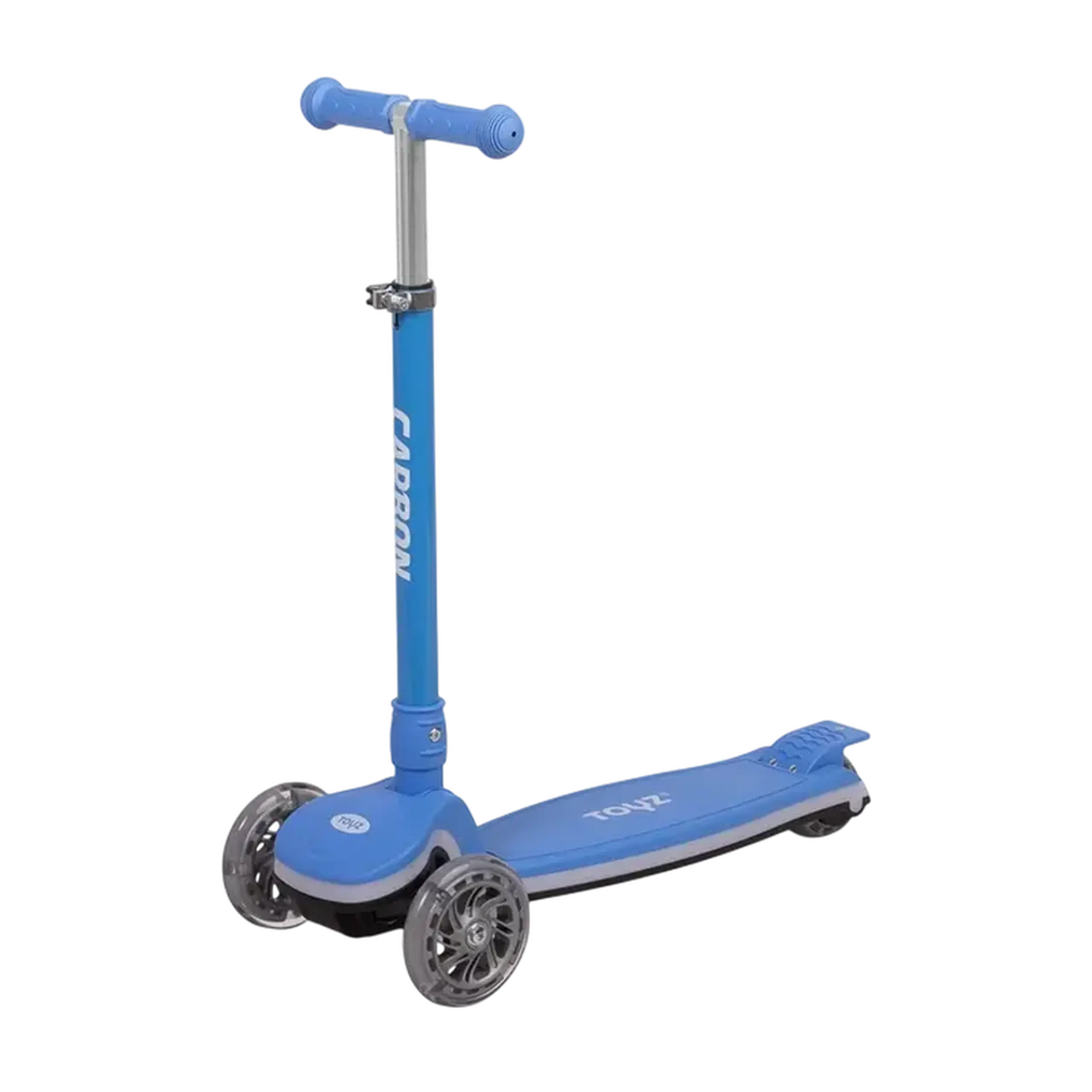 Trotinetă cu 3 roți pentru copii Caretero Carbon, Albastru deschis