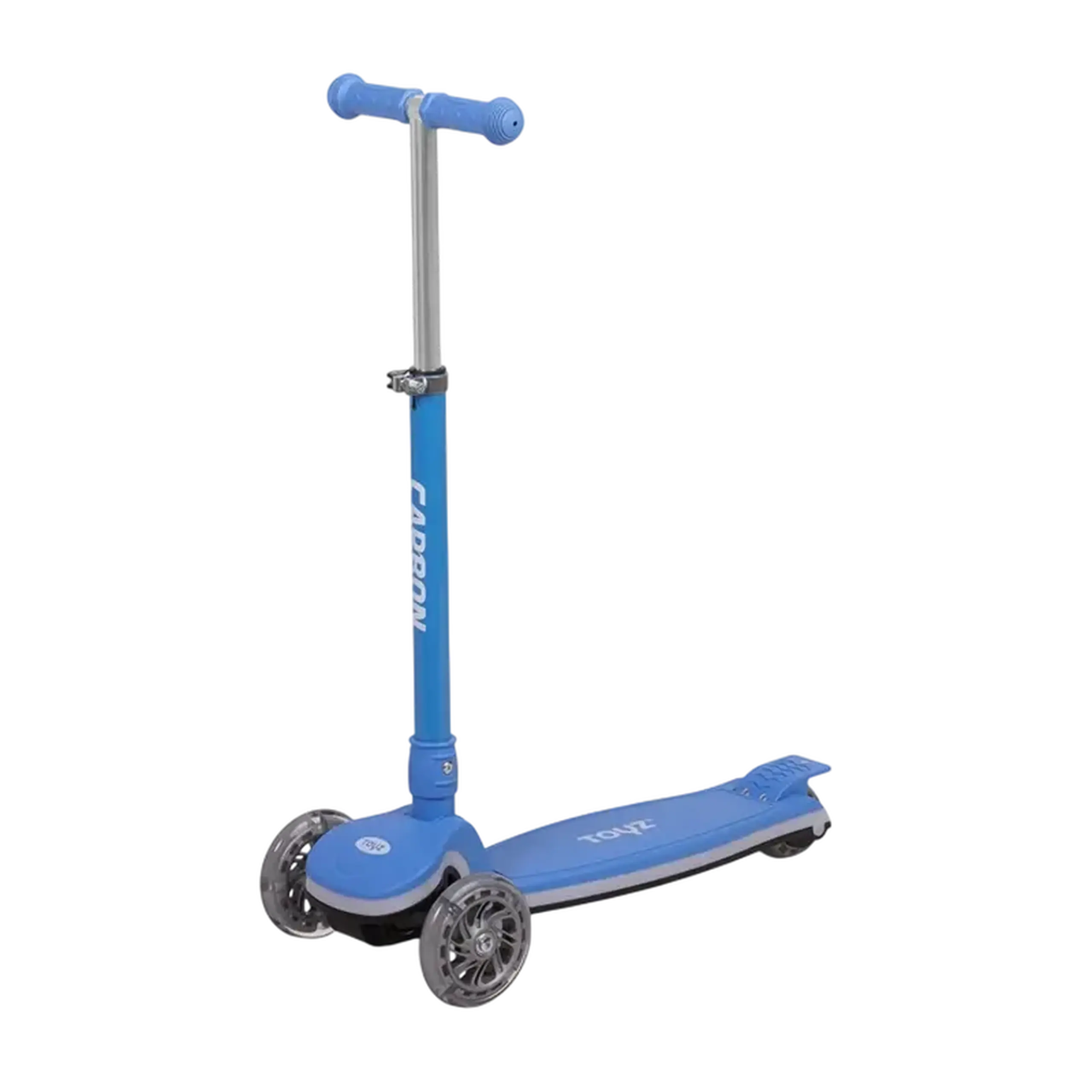 Trotinetă cu 3 roți pentru copii Caretero Carbon, Albastru deschis