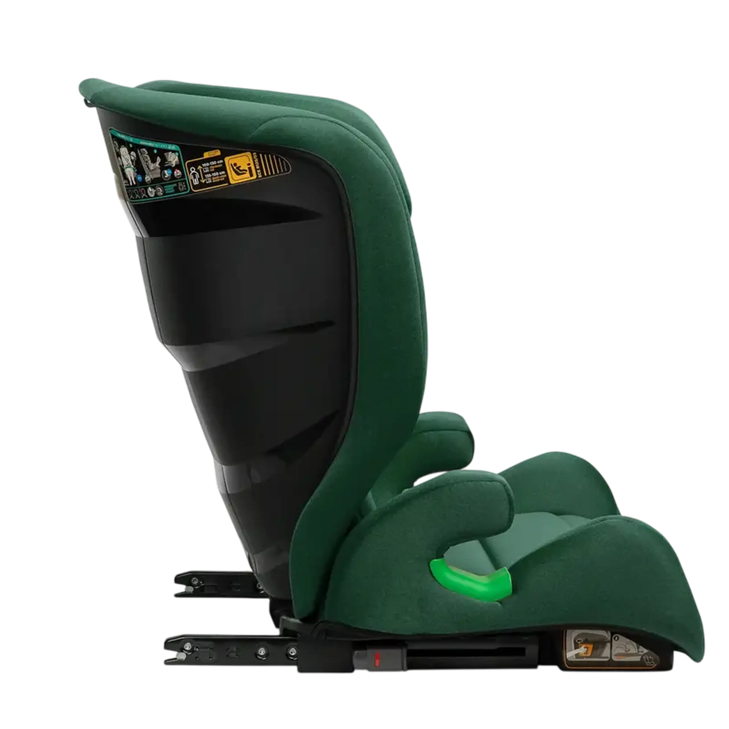Scaun auto Caretero Nimbus, Grupa 2/3 (15-36 kg), Verde inchis