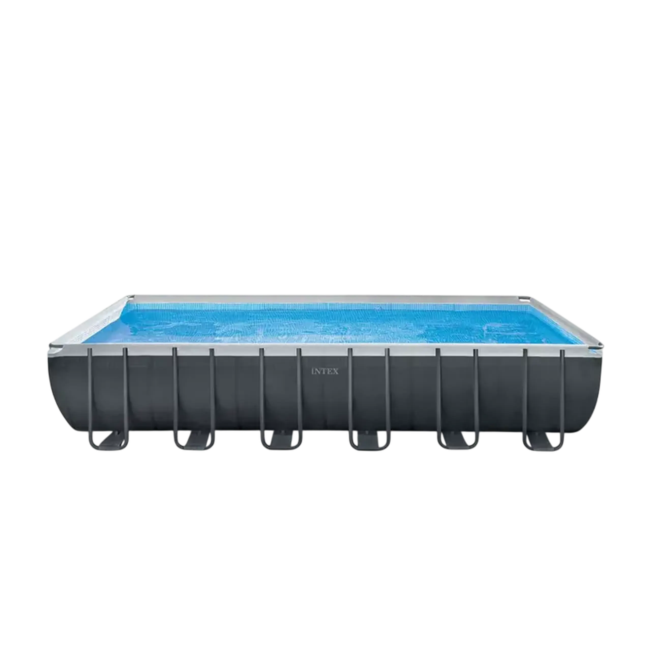 Piscină cu cadru metalic Intex 26364, 31805L, Antracit