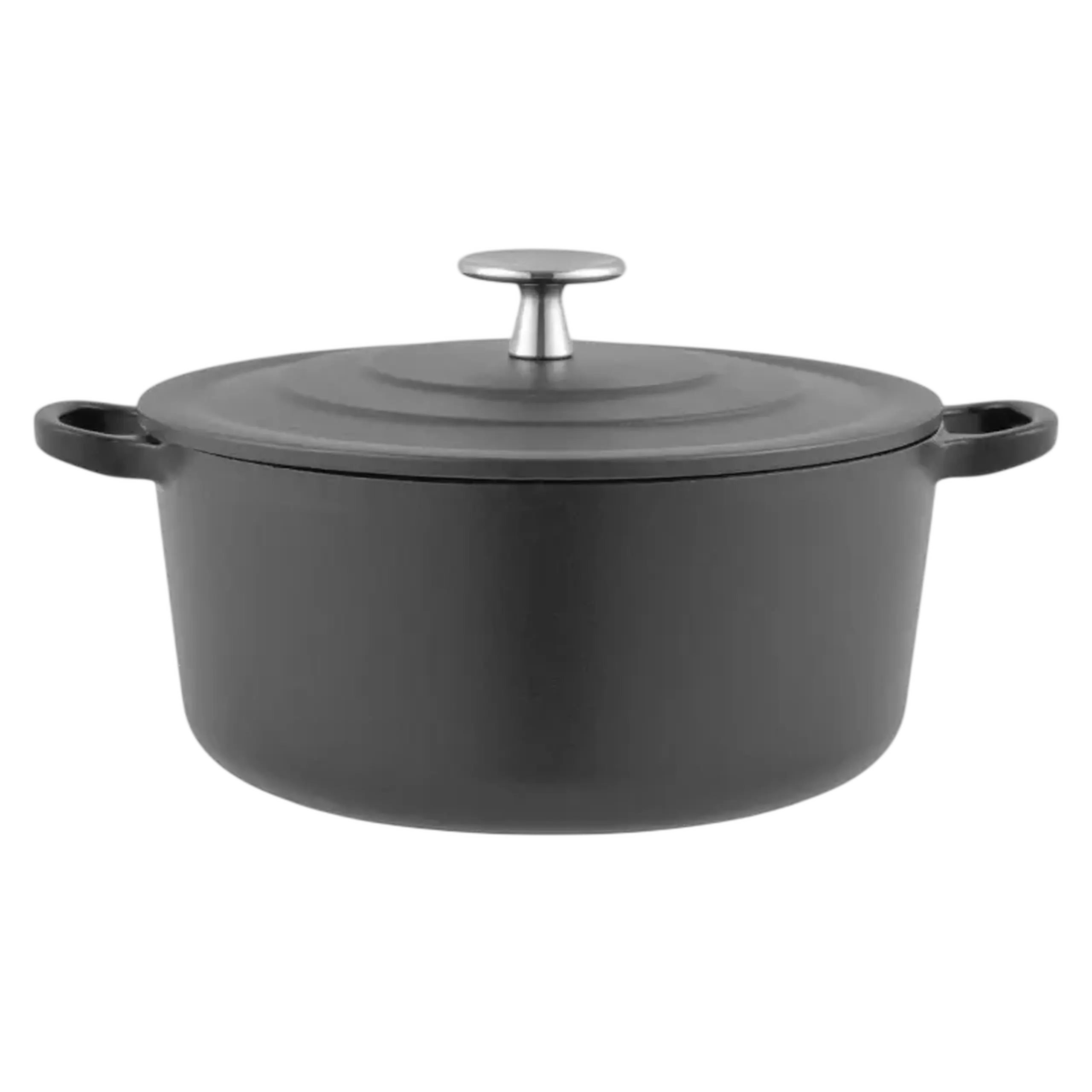 Cratiță Royal Van Kampen en Begee Cast, 3,3L, 22cm, Iron Black