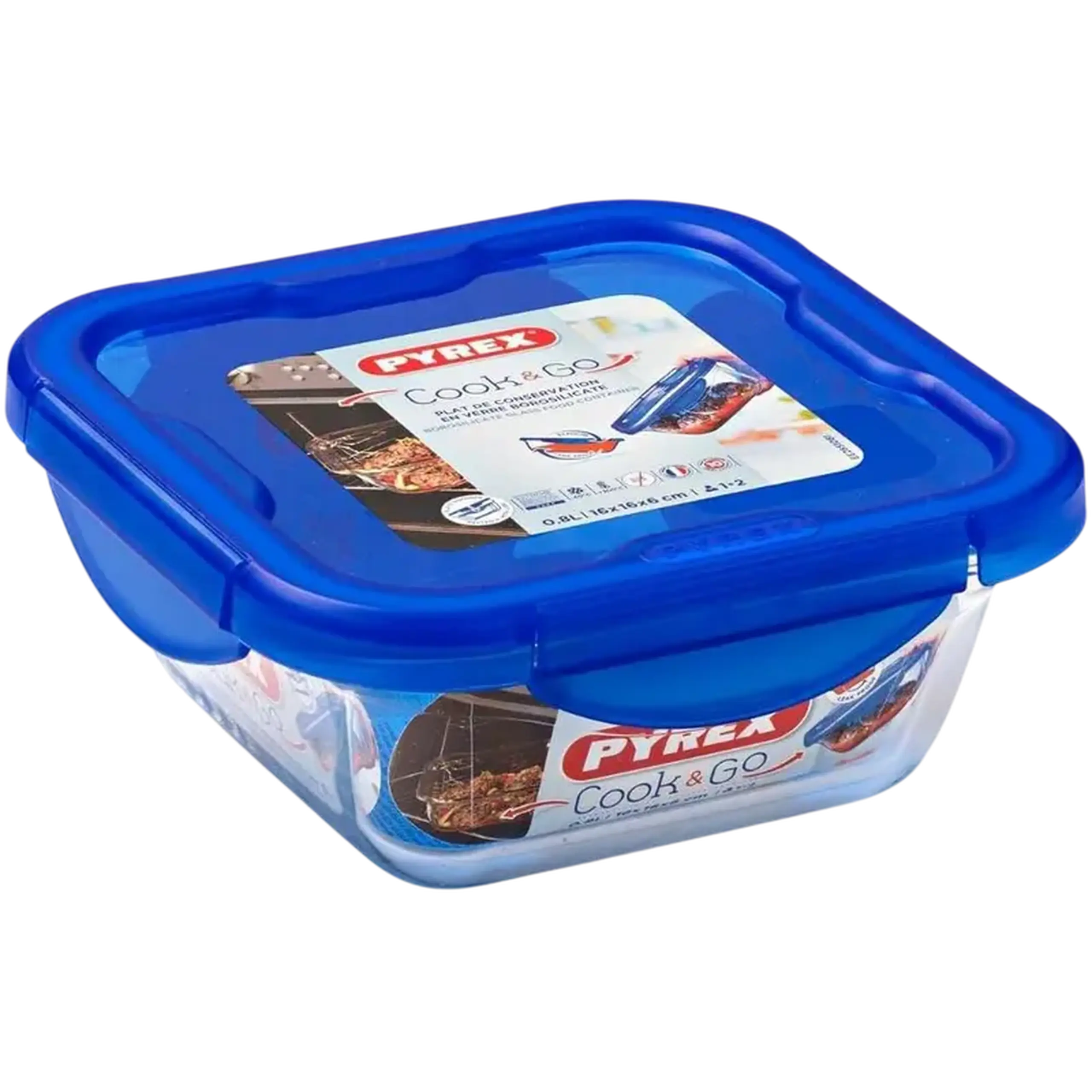 Tava de copt Pyrex 285PG00, Transparent