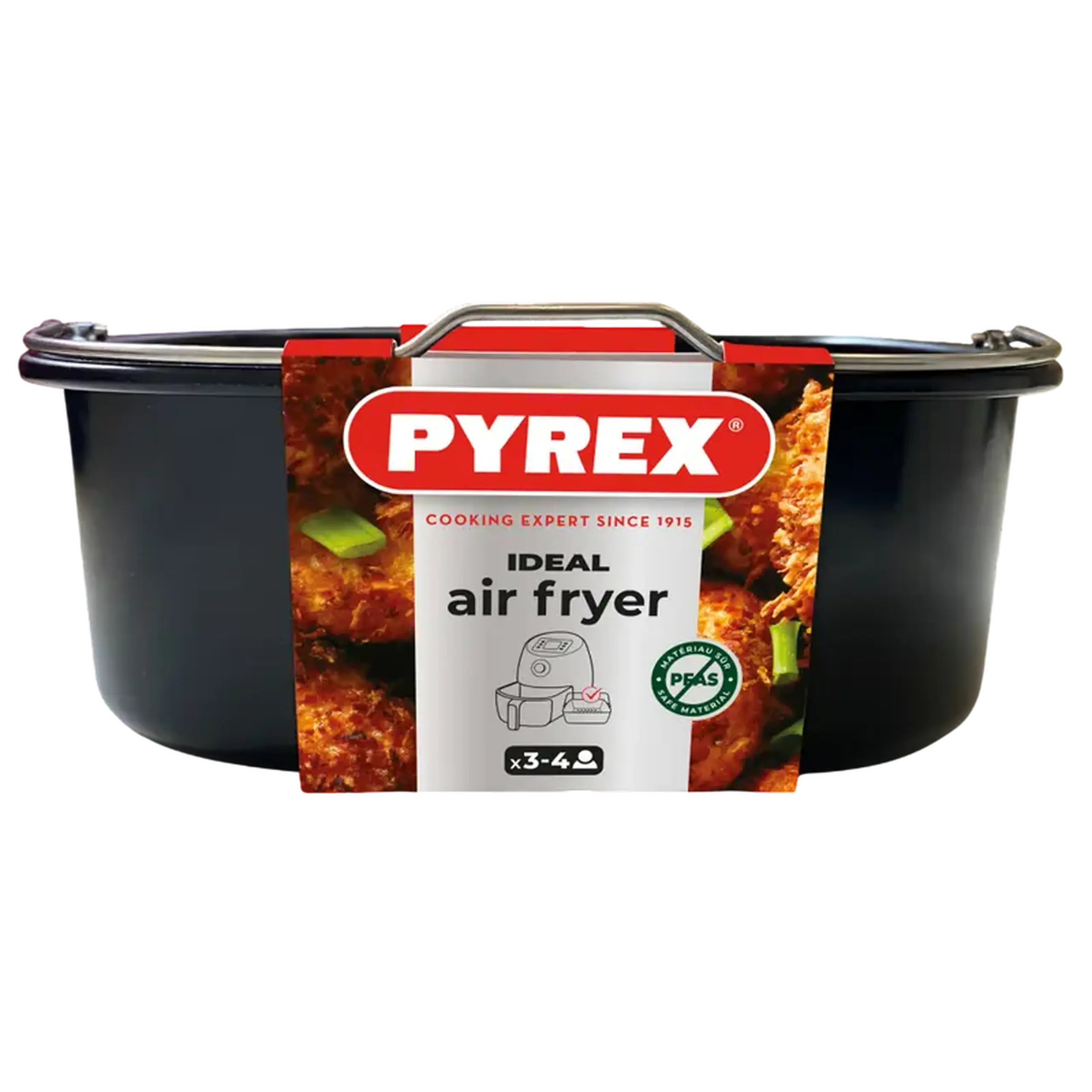 Tava de copt Pyrex AF22SR6, Negru