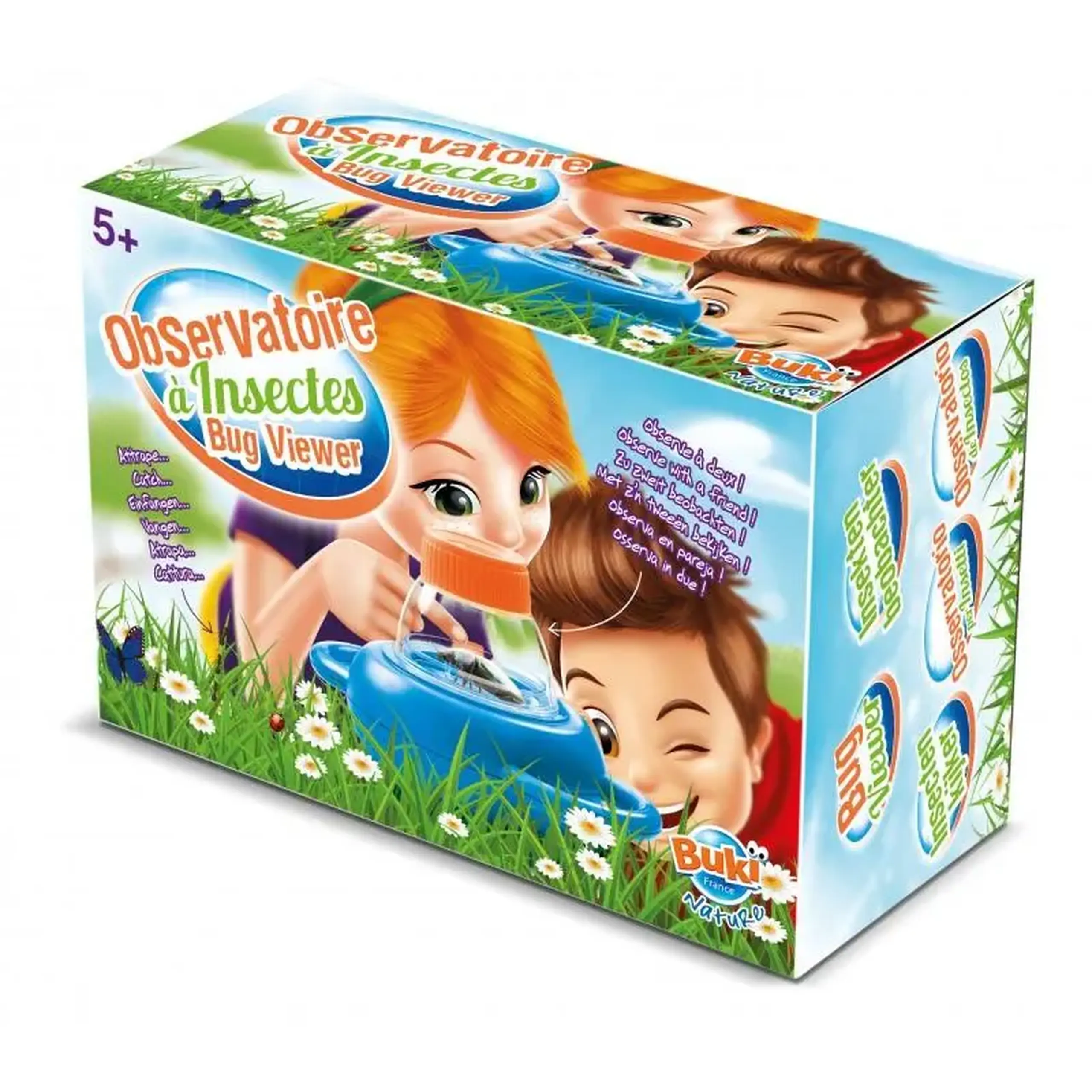 Observator de insecte cu două lupe — Buki
