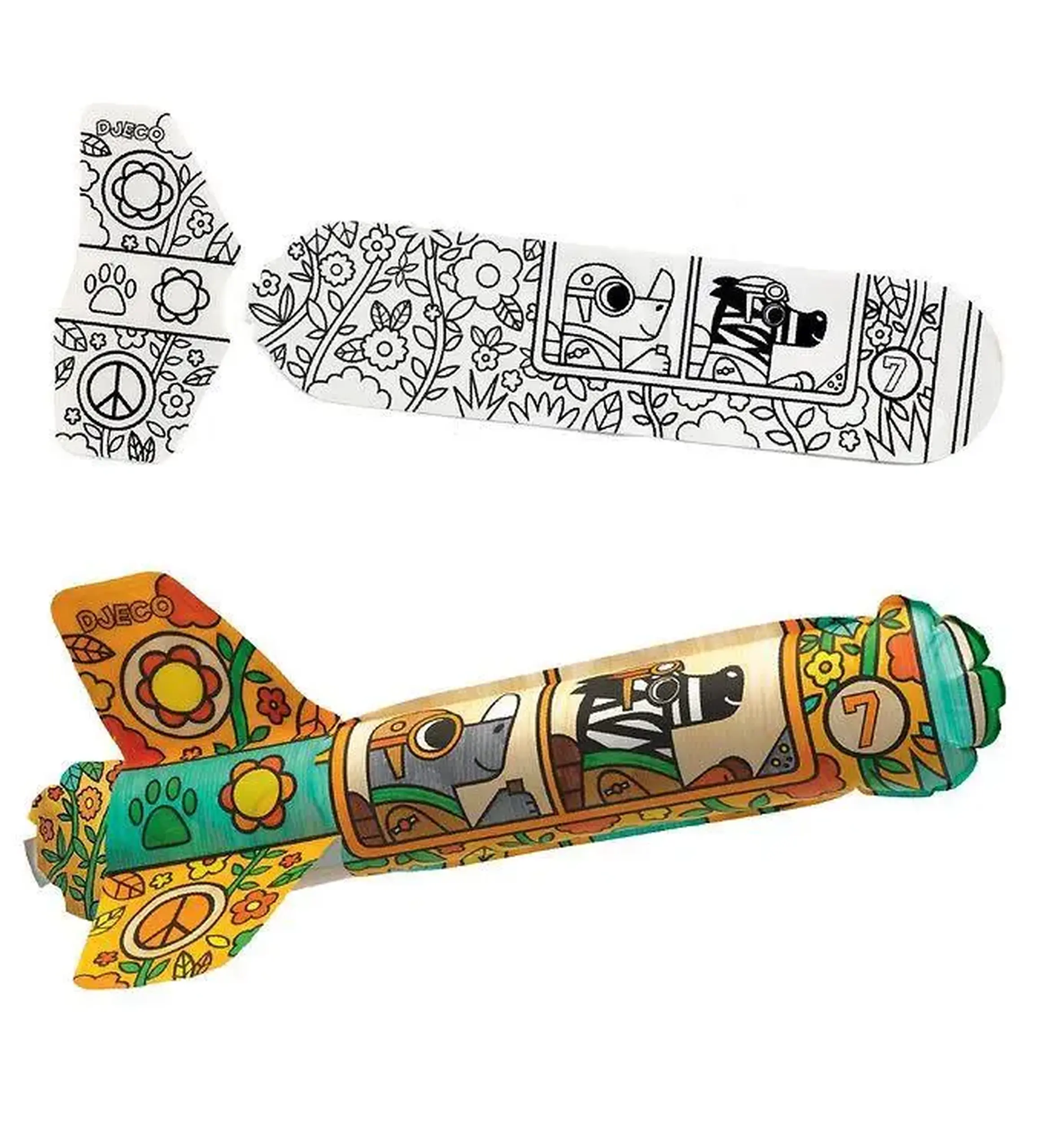 Avioane gonflabile de colorat „În văzduh” — Djeco