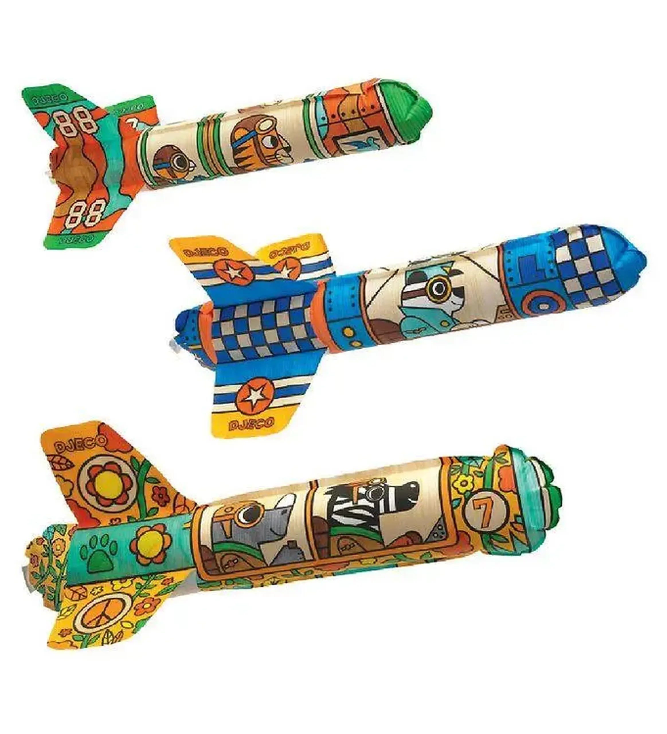 Avioane gonflabile de colorat „În văzduh” — Djeco