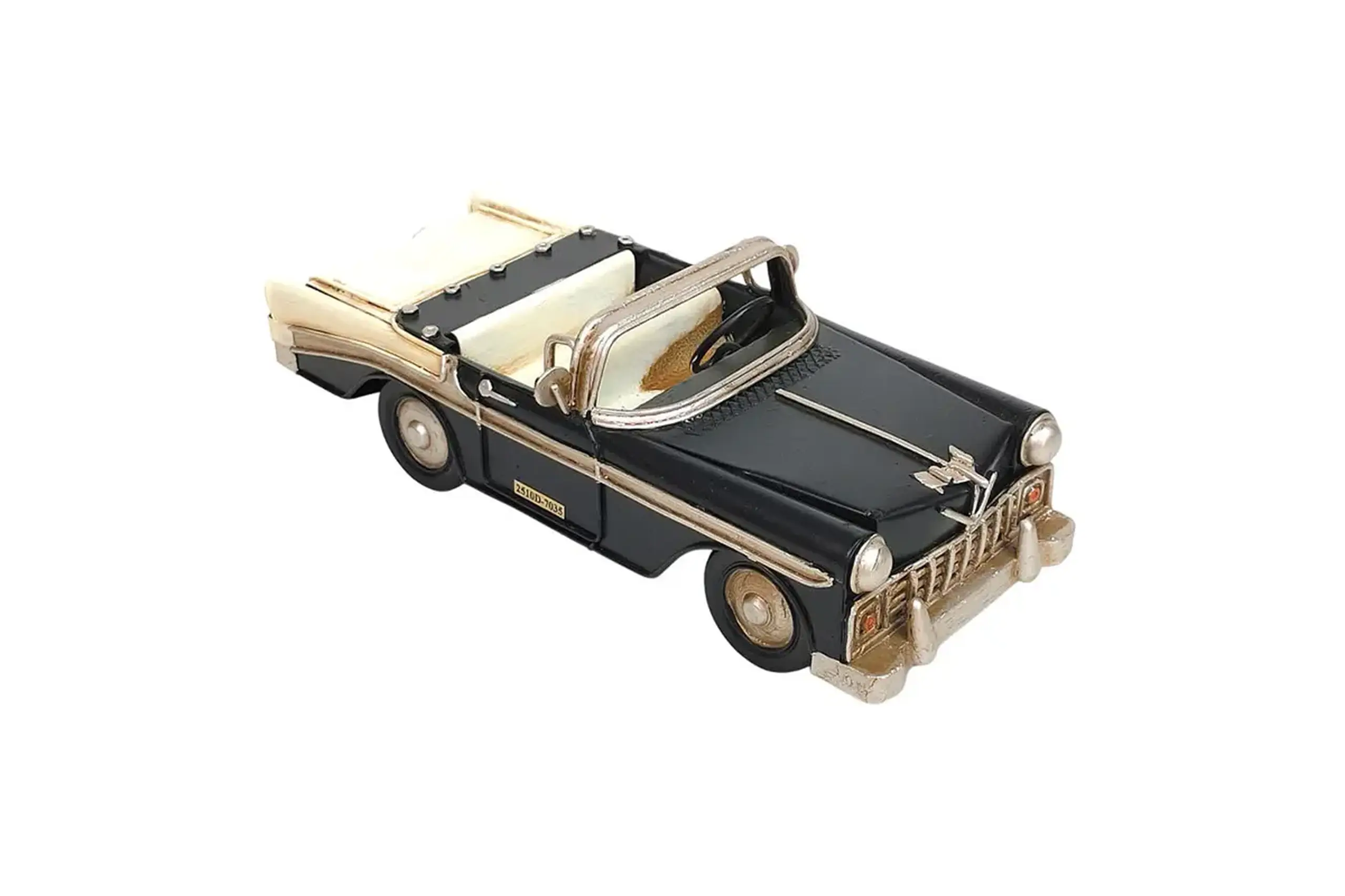 Mașină decorativă, „Retro Car Black”, 21cm