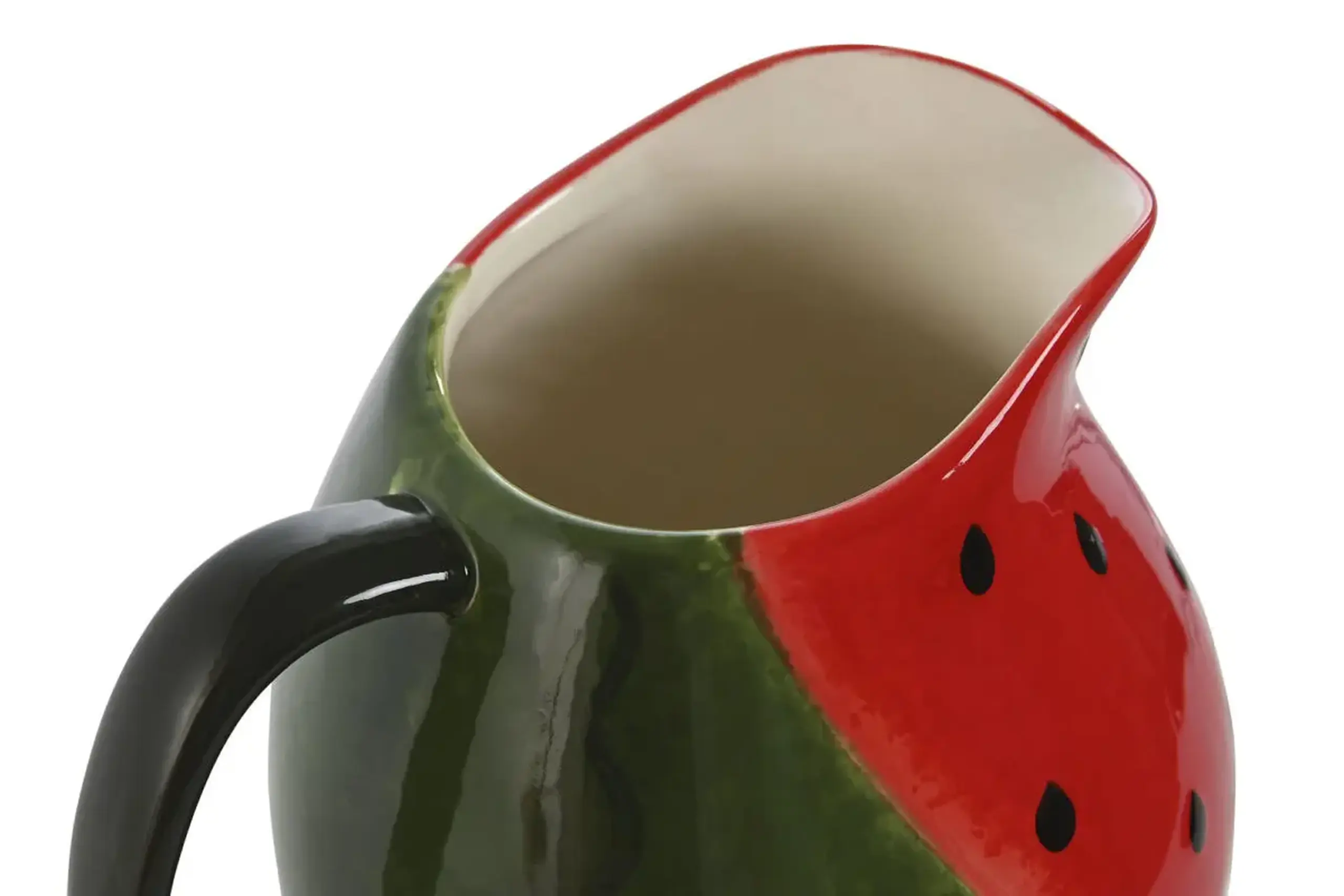 Ulcior din ceramică, Watermelon green, 20cm