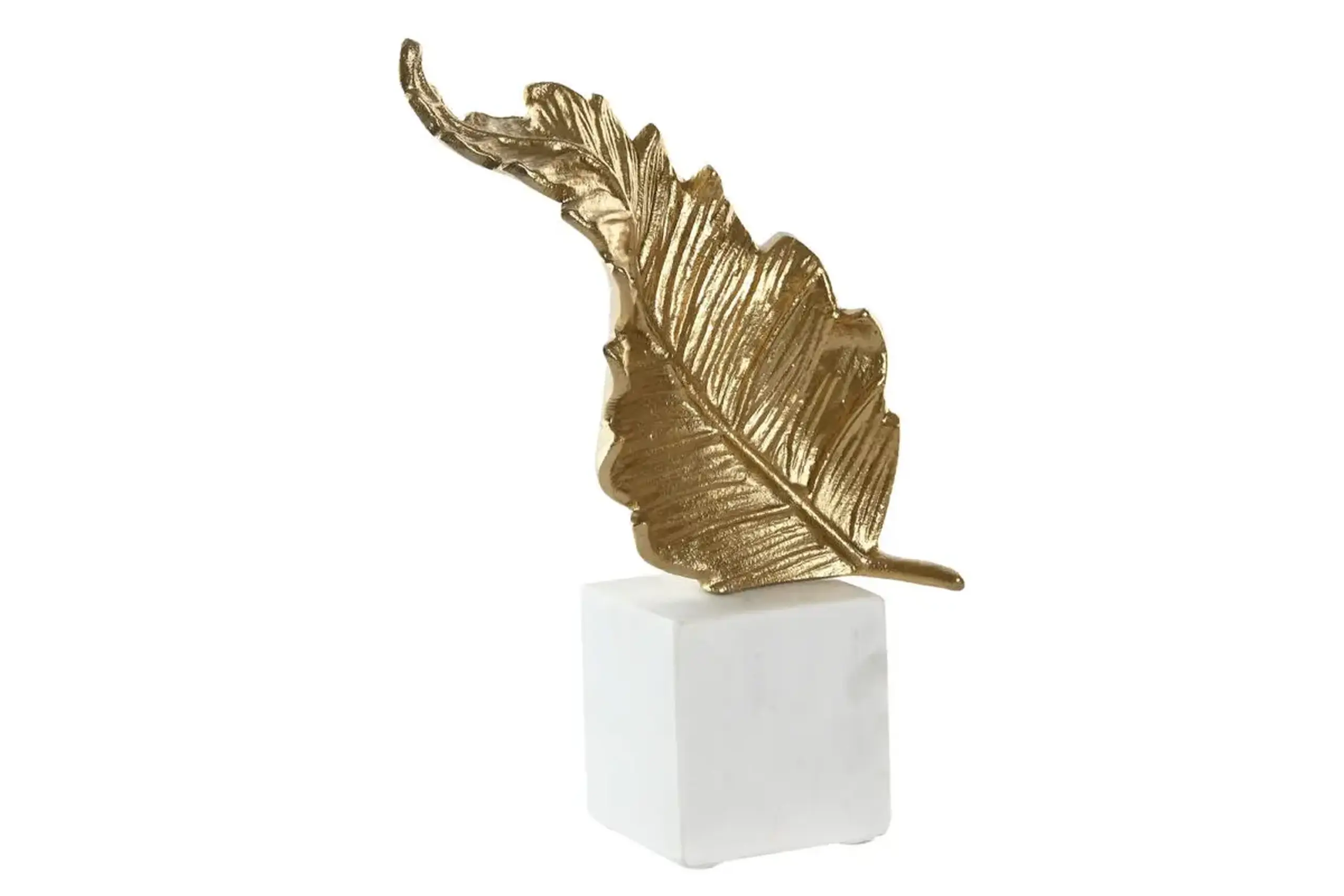 Statuetă decorativă „Frunză aurie” 22cm