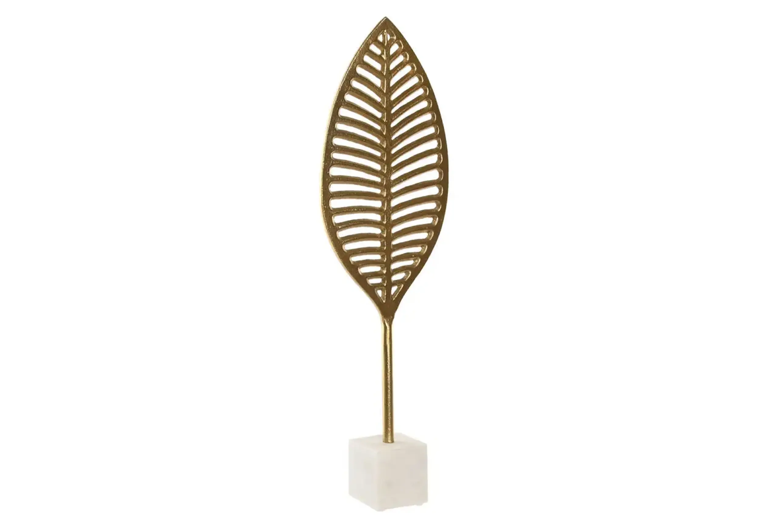 Statuetă decorativă „Frunză aurie” 62cm