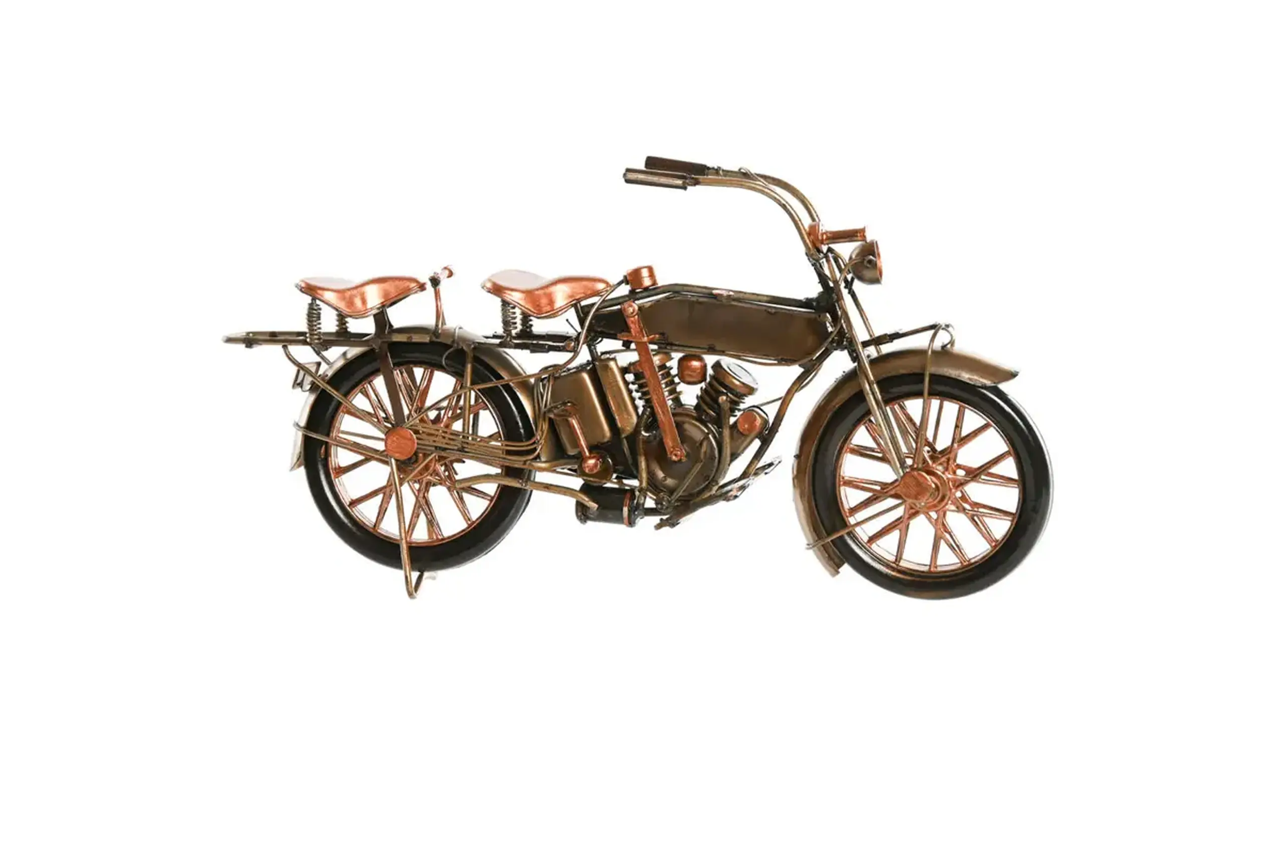 Motocicletă decorativă în stil retro 31cm