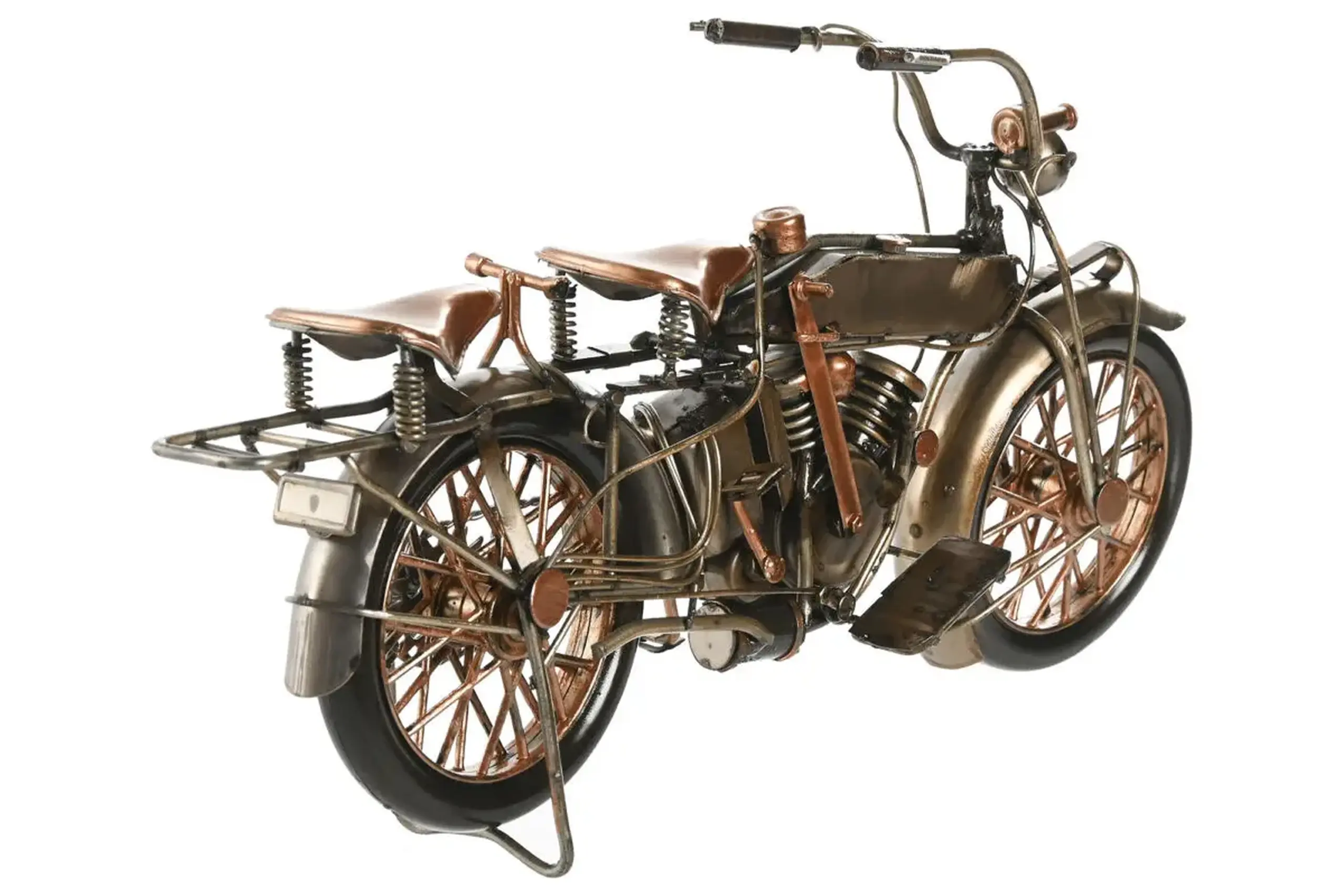 Motocicletă decorativă în stil retro 31cm