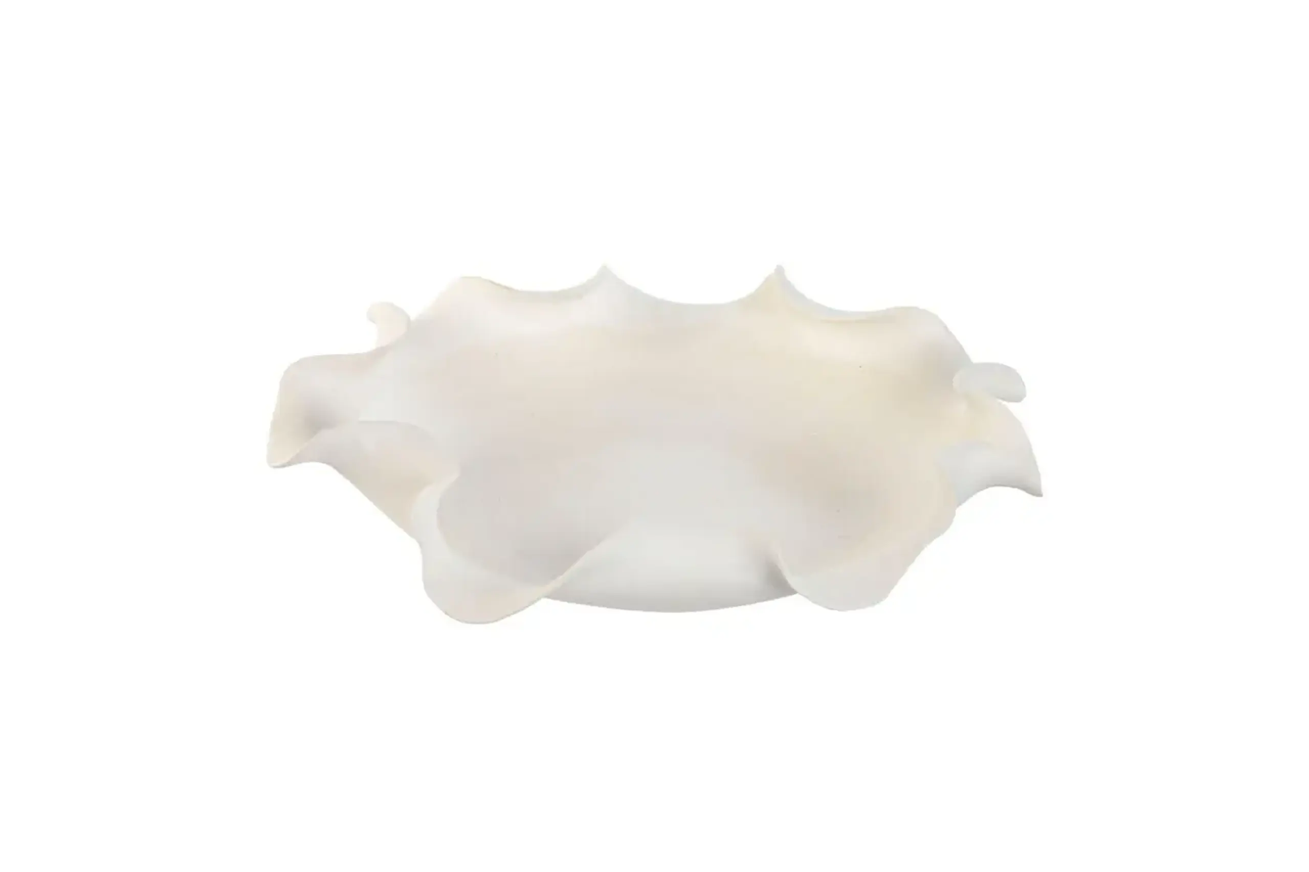 Platou din ceramică CRAFT WHITE, 37cm