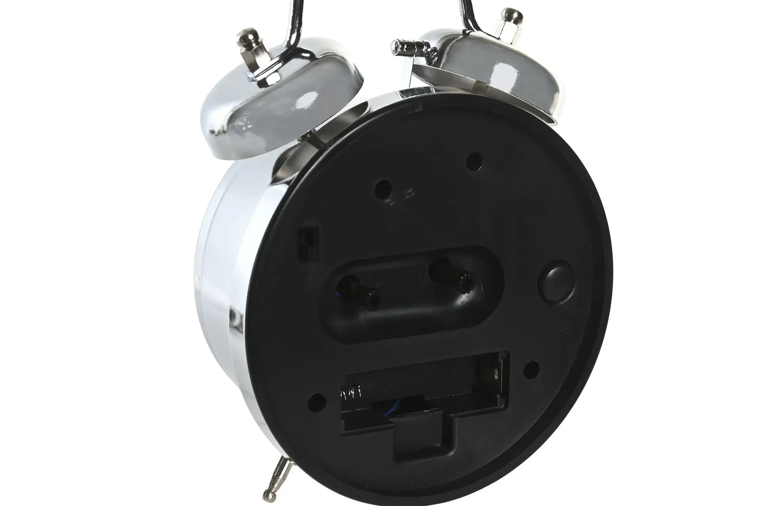Ceas cu alarmă Chromed Black17cm