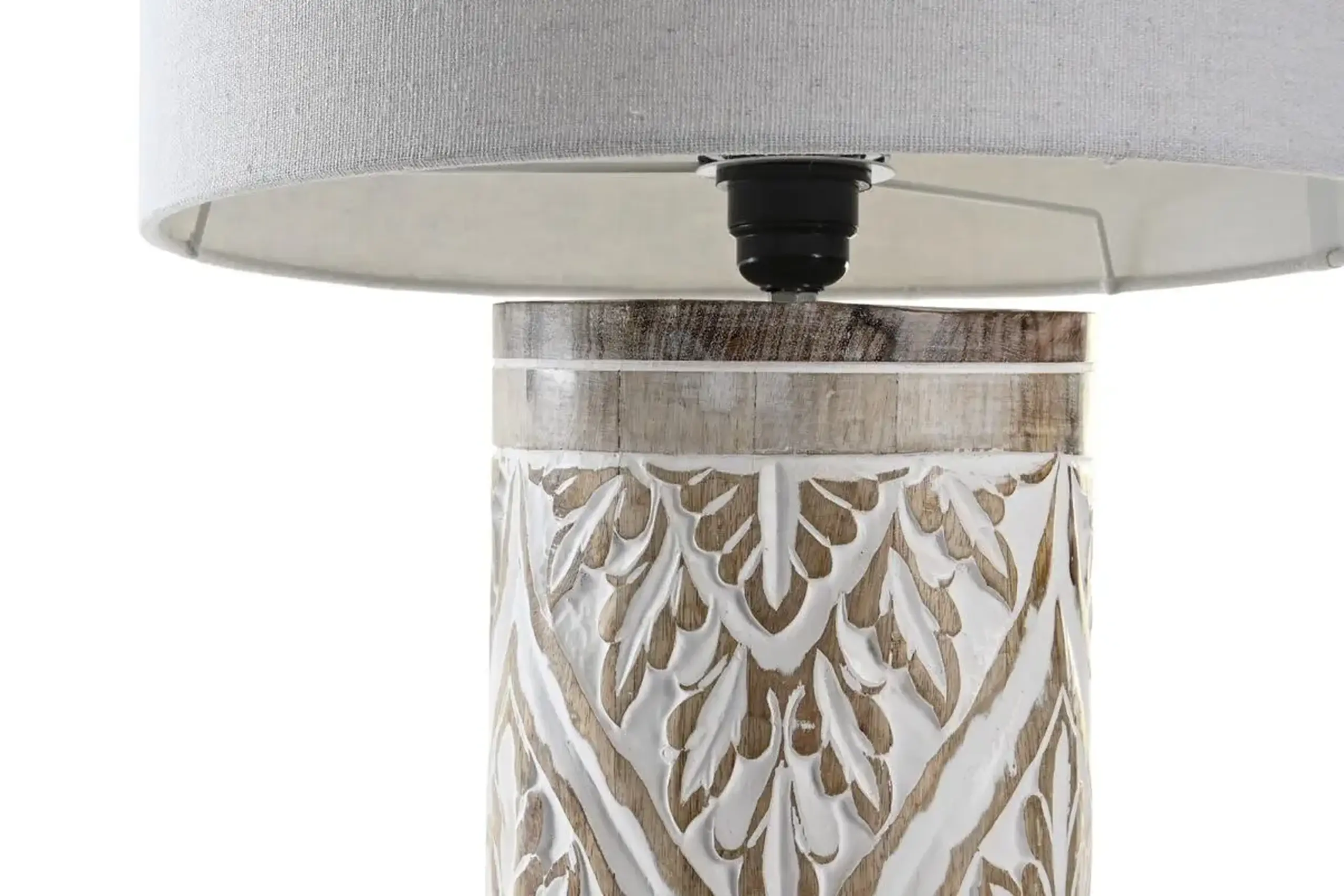 Lampă de masă Mango Cotton Decape Natural, 54,5cm