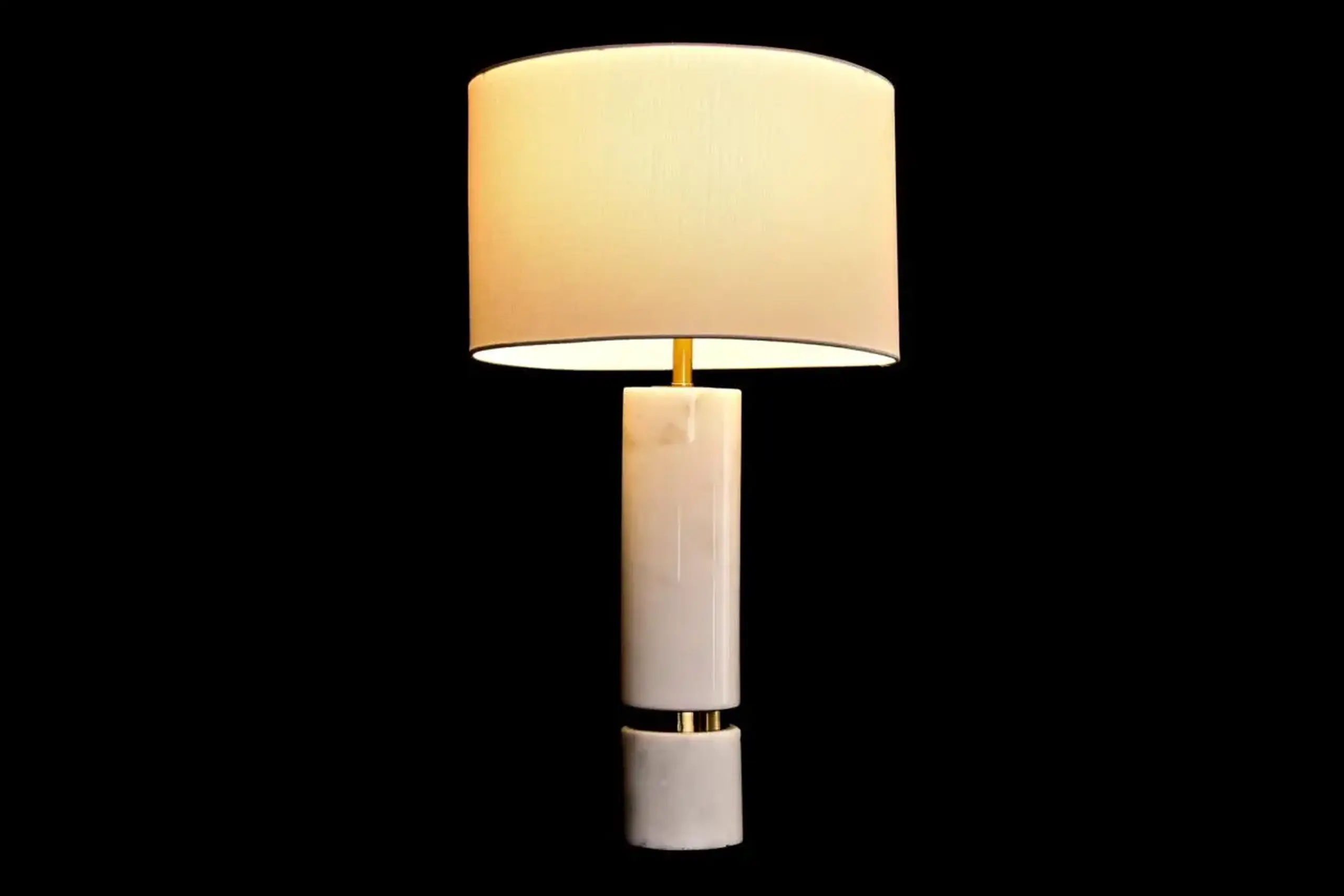 Lampă de masă Marble White