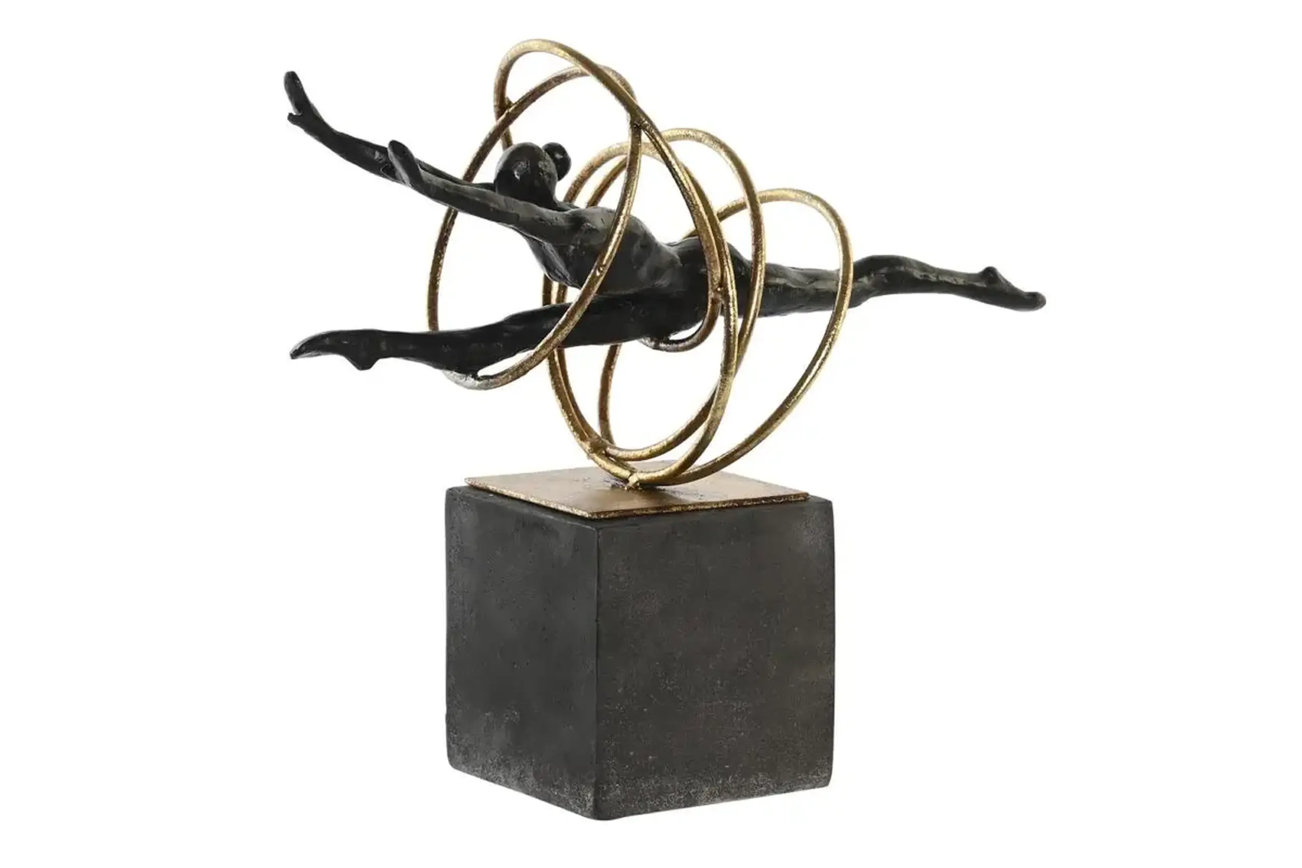 Figurină decorativă GYMNAST BLACK 30cm