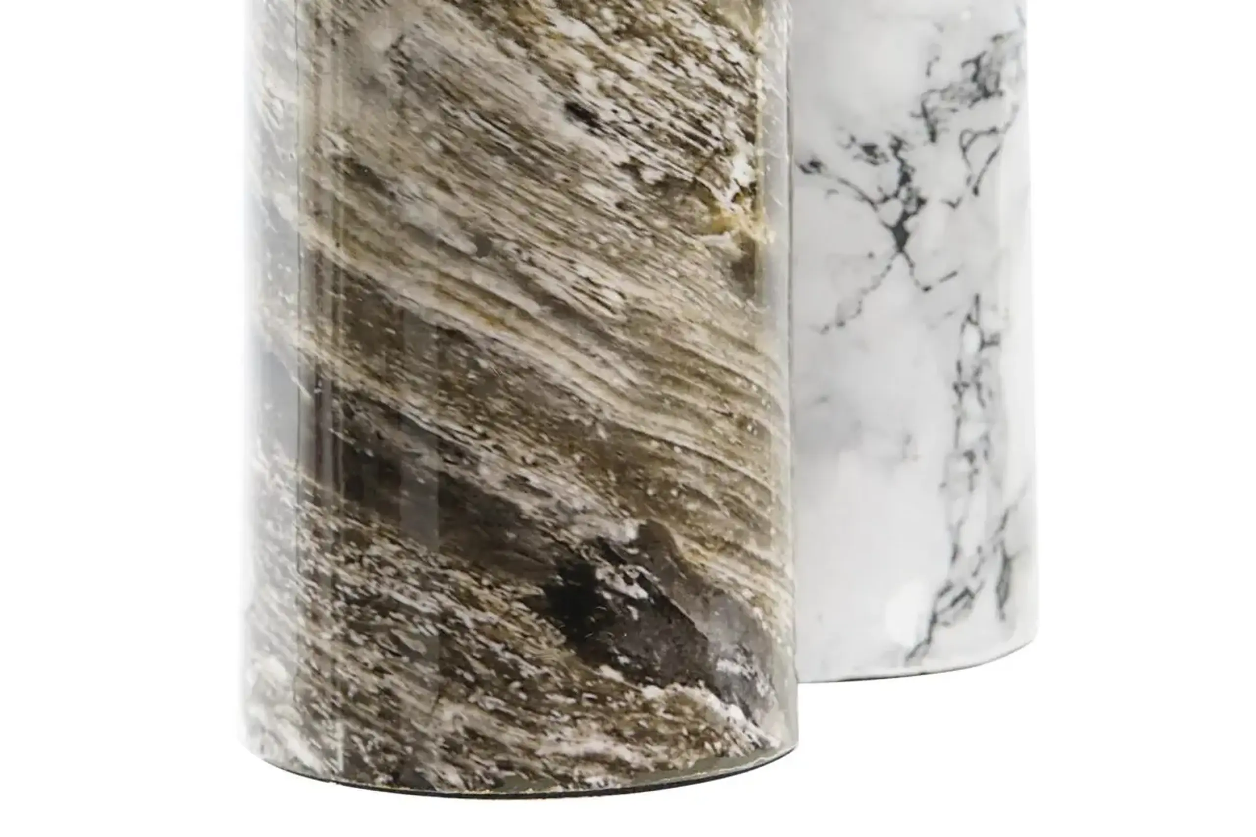 Vază din metal FAUX MARBLE 20cm
