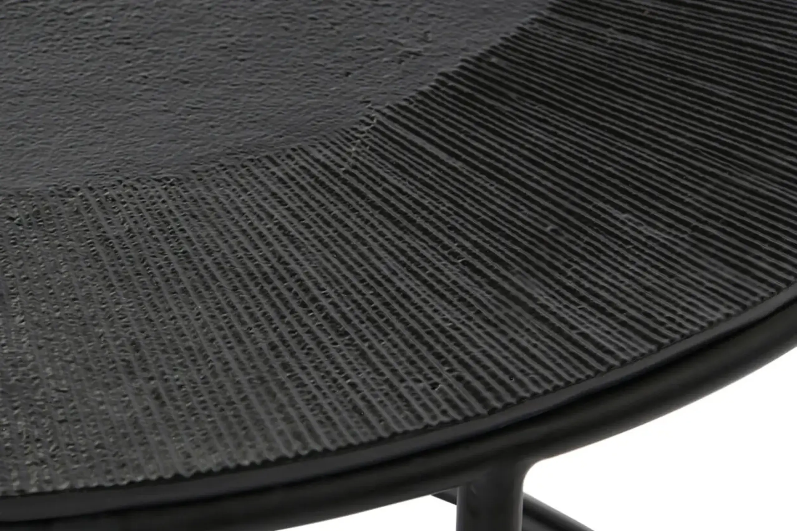 Set din 2 măsuțe decorative BLACK METAL