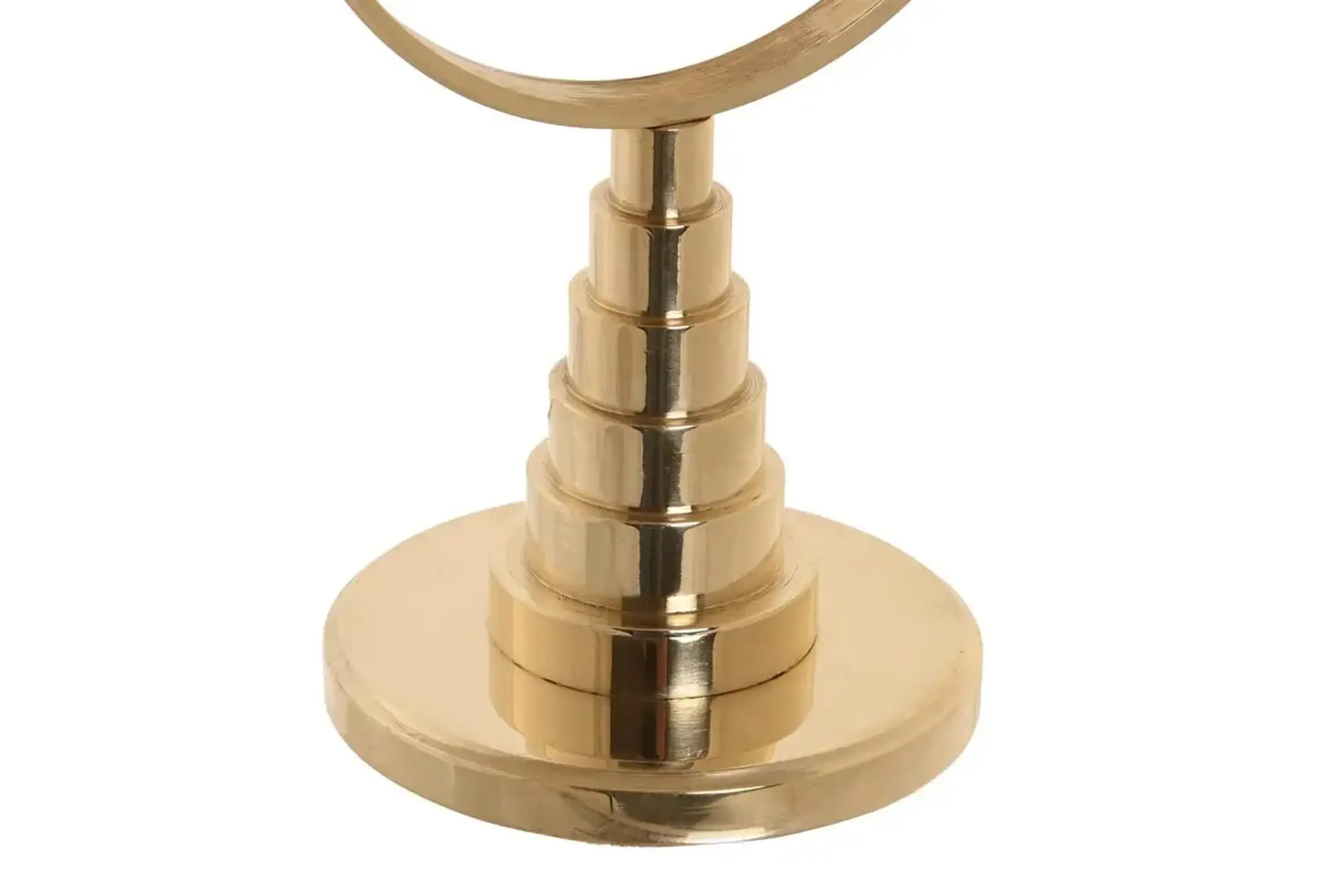 Busolă decorativă de masă,16cm, GOLD