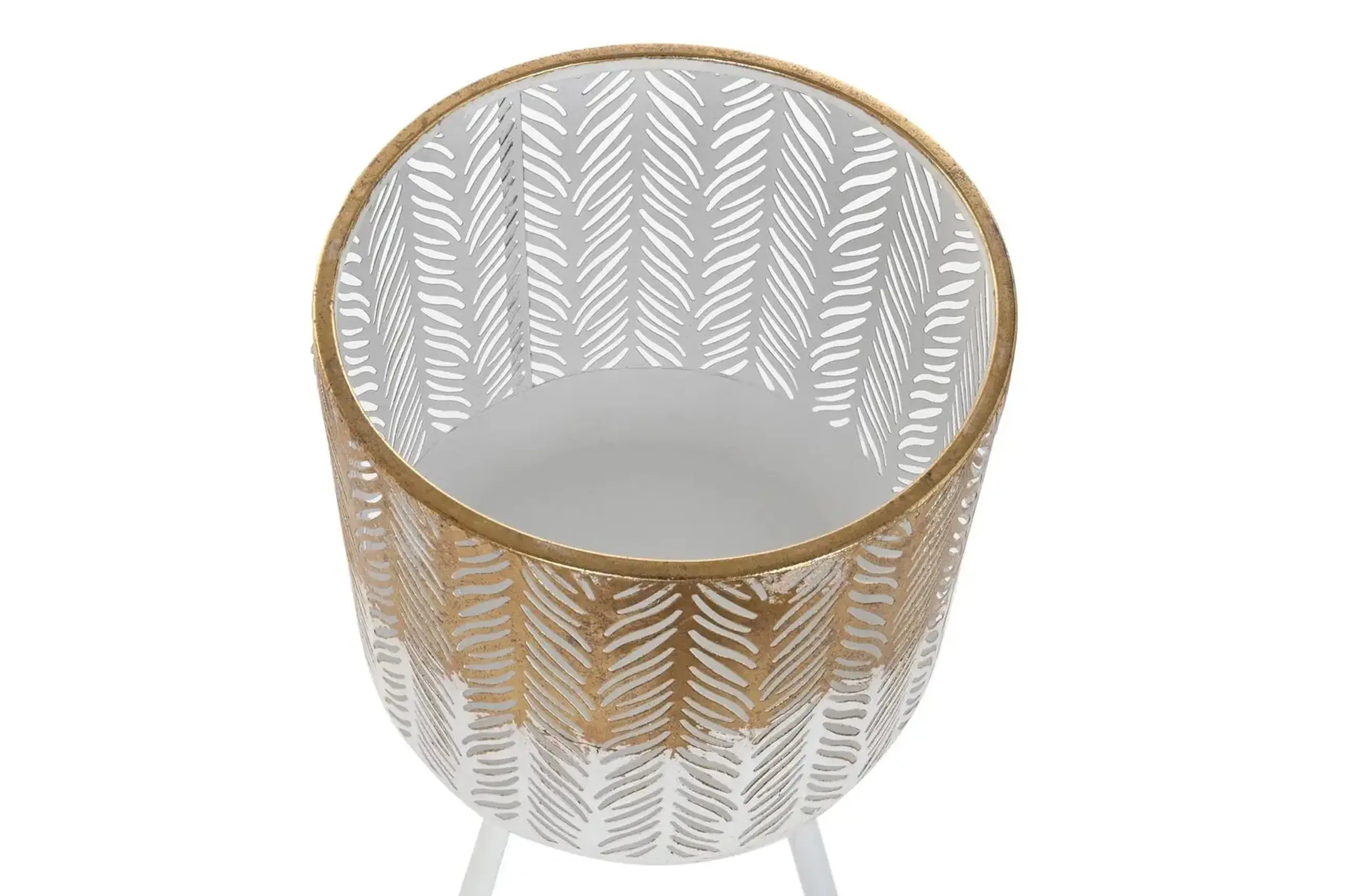 Ghiveci pentru flori White 39X39X88