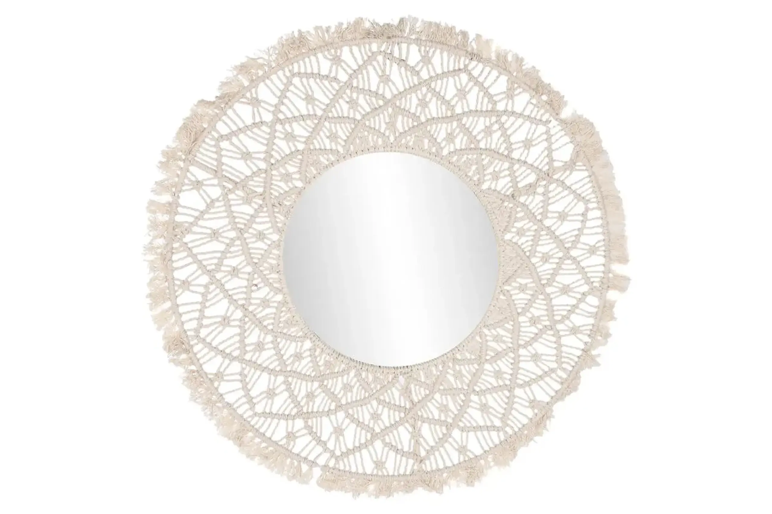 Oglinda de perete Macrame 76cm
